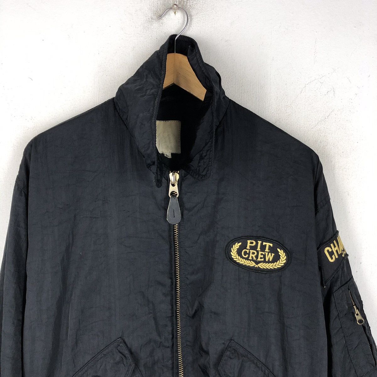 Japanese Brand RARE VINTAGE PIT CREW CHAMPION JJC Size US L / EU 52-54 / 3 - 3 Thumbnail