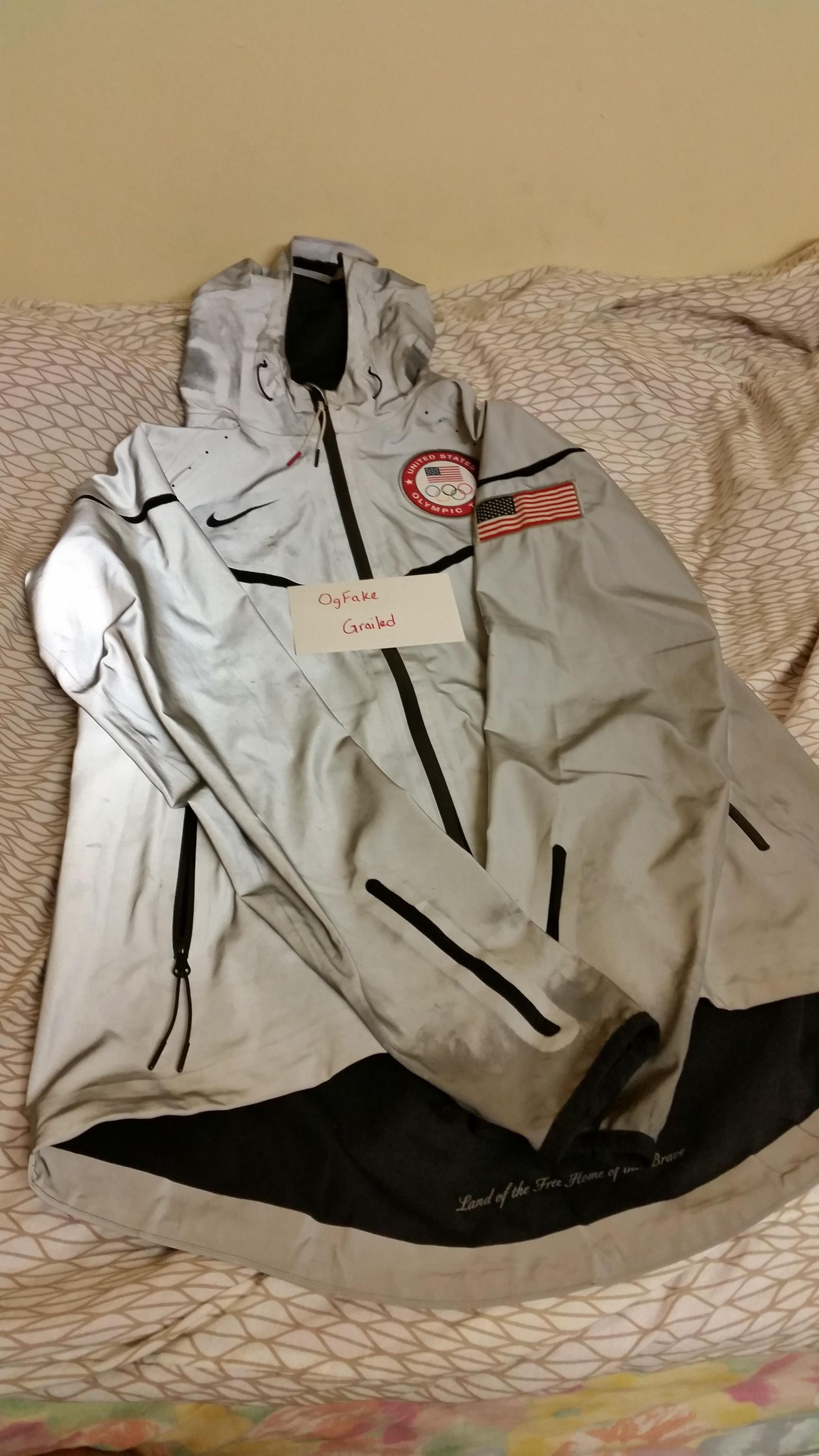 Nike Nike Olympic 3M Reflective Jacket Grailed