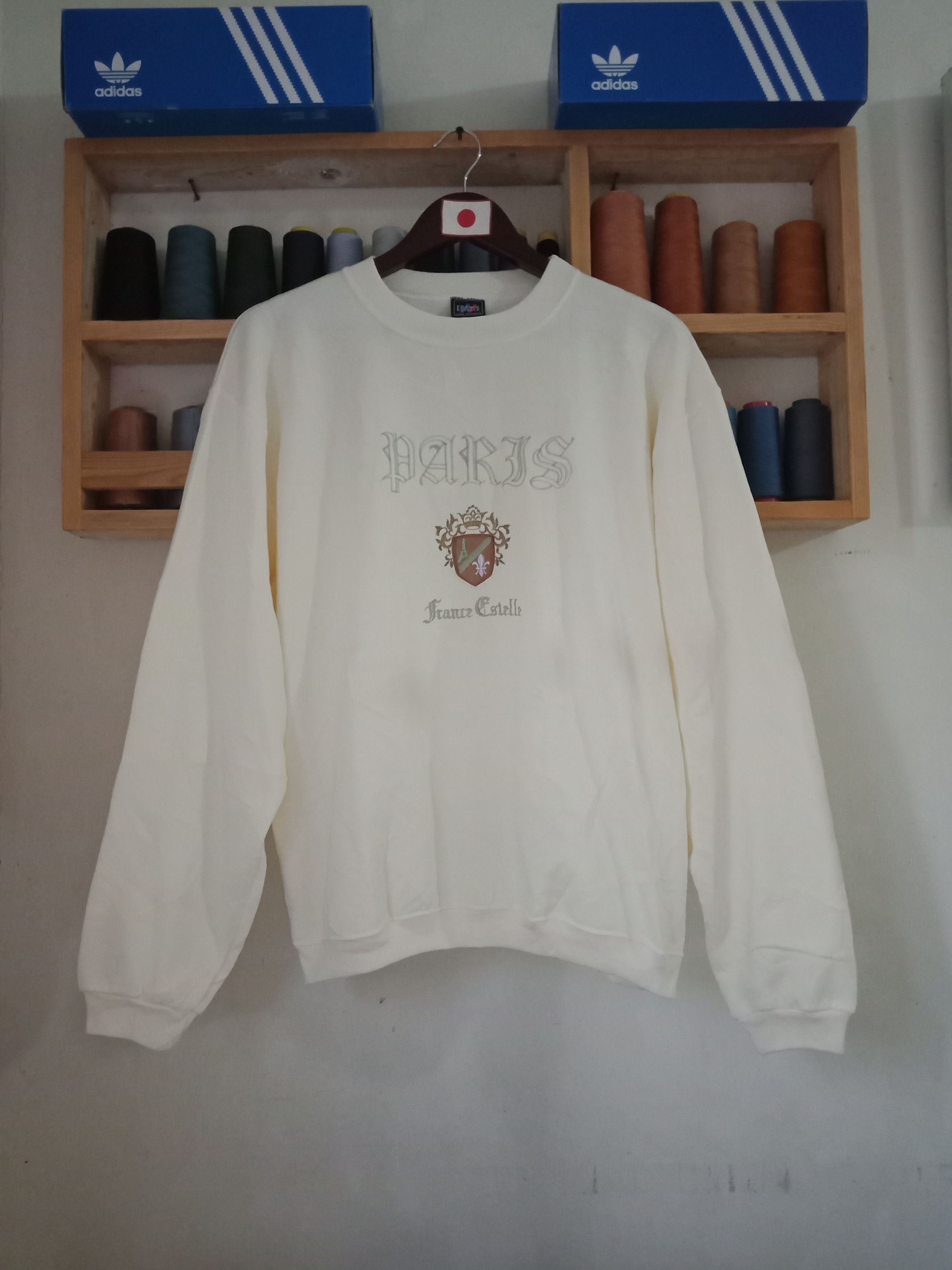 Other Vintage Paris France Sweatshirt Size US L / EU 52-54 / 3 - 1 Thumbnail