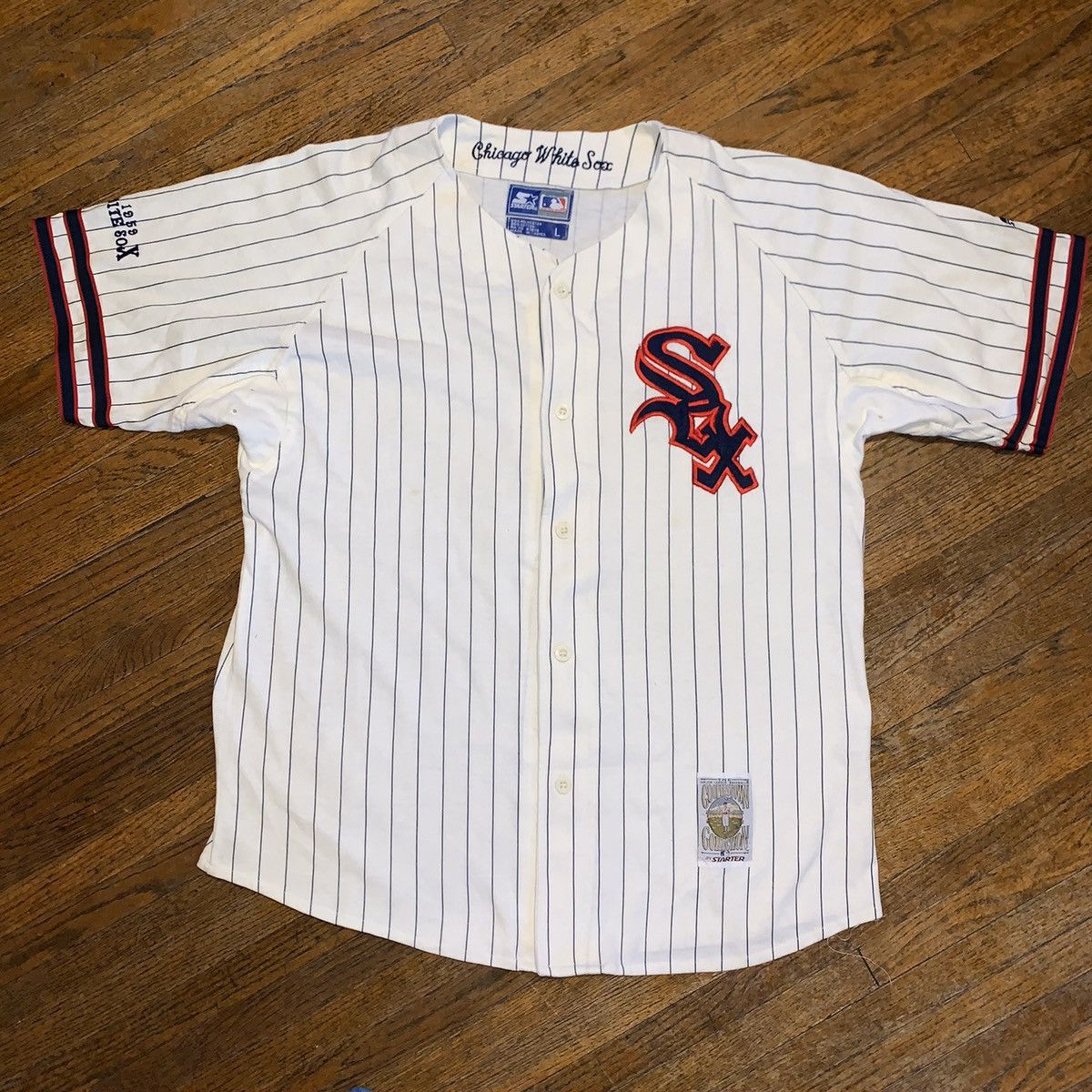 Vintage Chicago White Sox 1919 Cooperstown Collection Starter Jersey Size  Men L