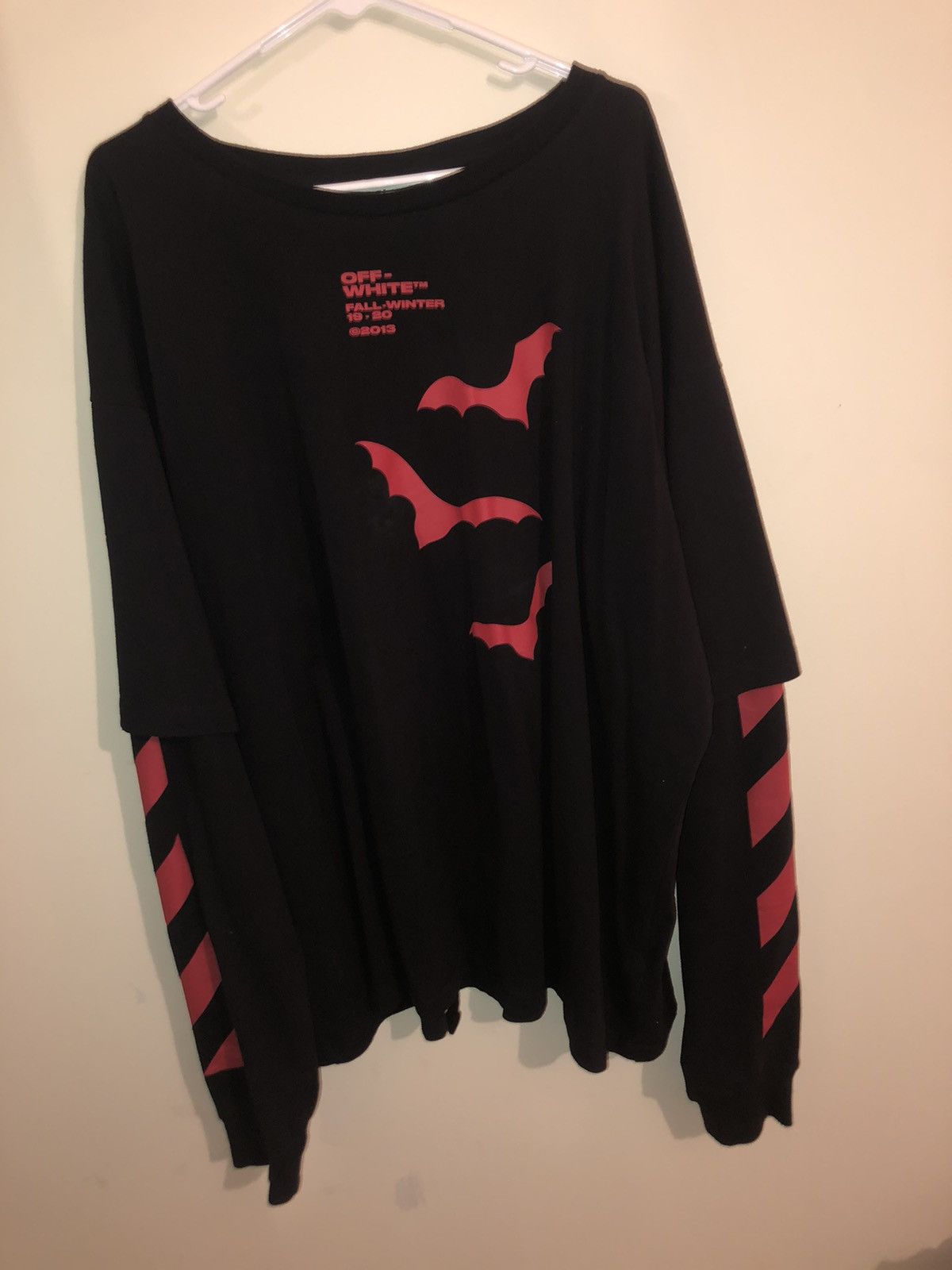 Off-White Off-White fall-winter 19-20 long sleeve bats wings | Grailed