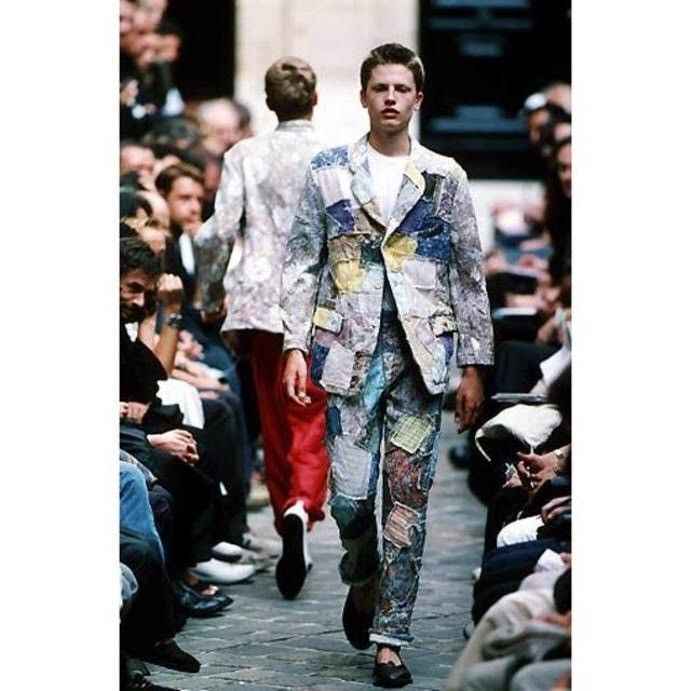 2000SS Gobelin Patchwork Pants