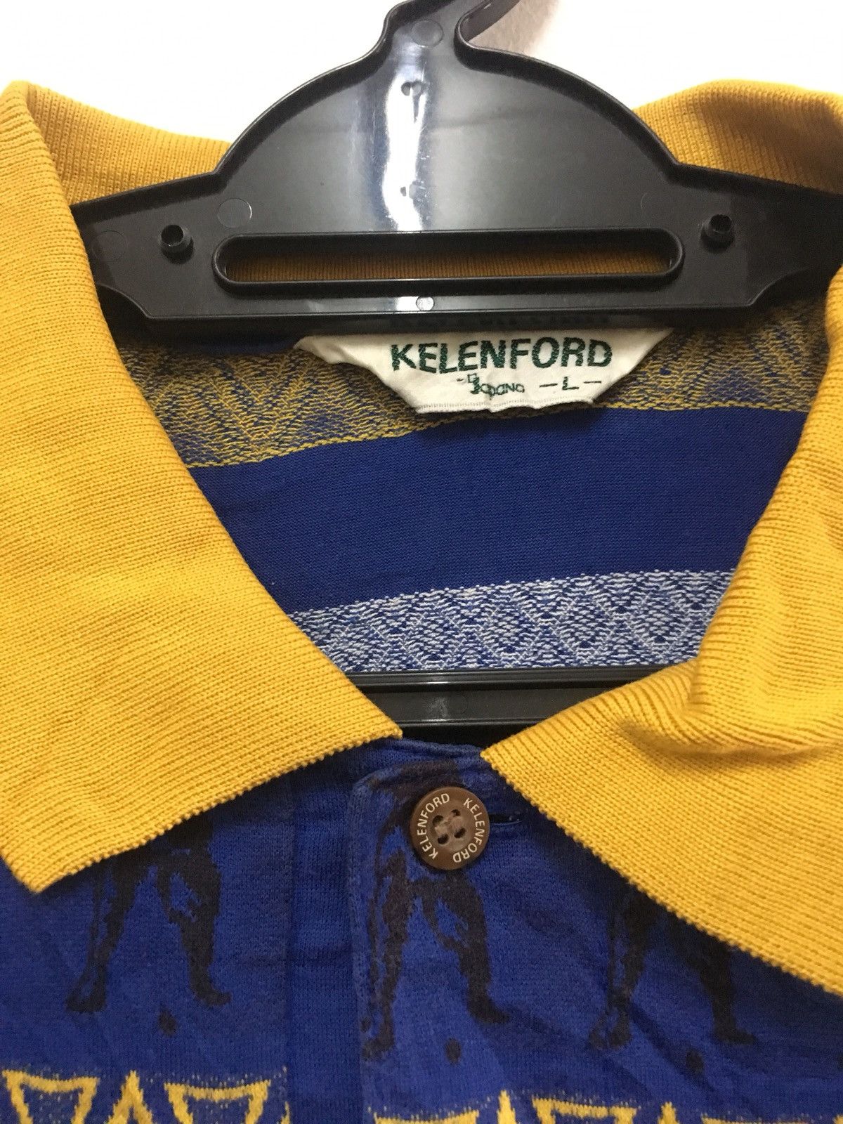 Vintage Vintage Kelenford Japan Golf Shirt Rare Design Classic Size US L / EU 52-54 / 3 - 5 Thumbnail