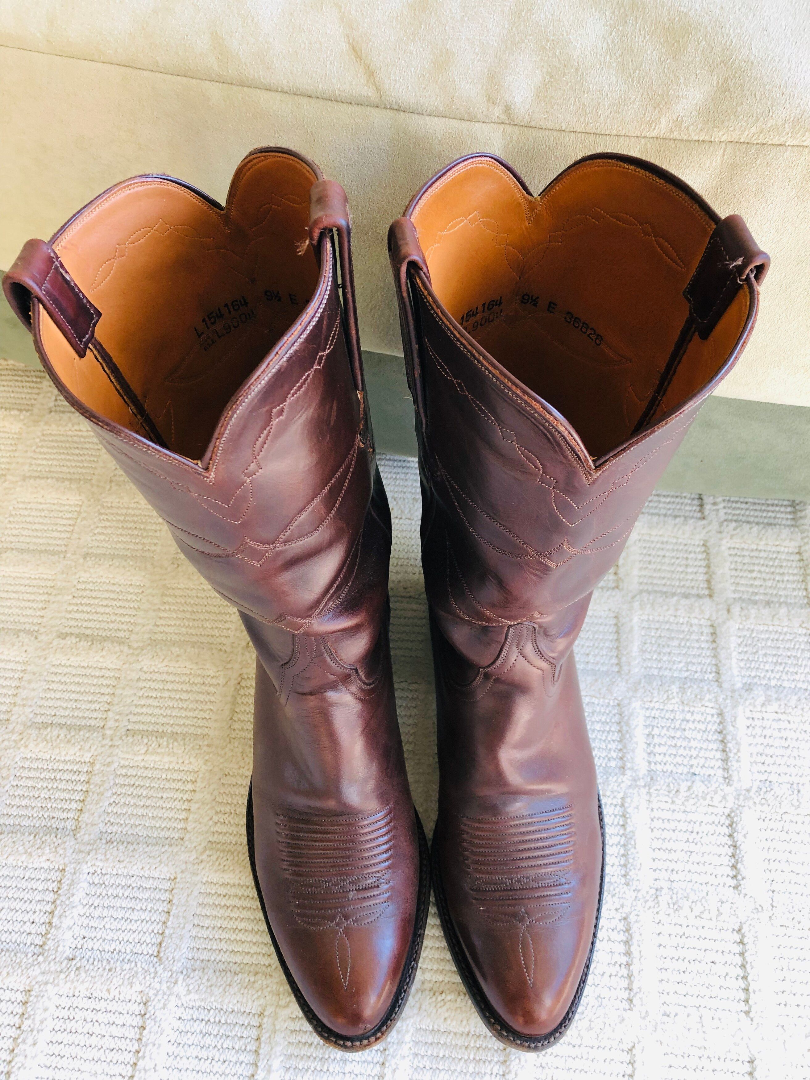 Lucchese Lucchese Men's Handmade Classic Western Boots Size US 9 / EU 42 - 4 Thumbnail