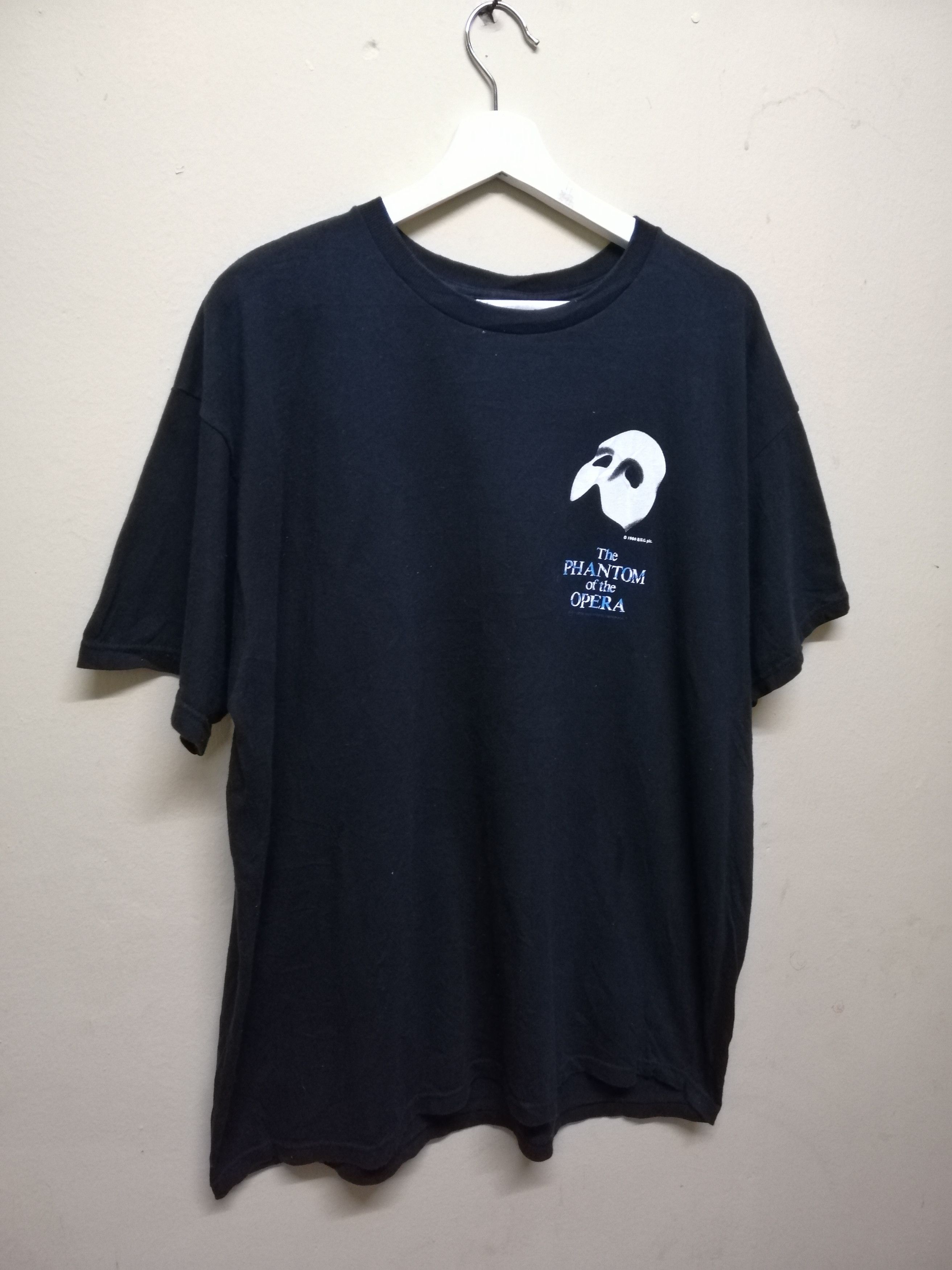 Vintage Vintage THE PHANTOM OF OPERA Tshirt Size US XL / EU 56 / 4 - 5 Thumbnail