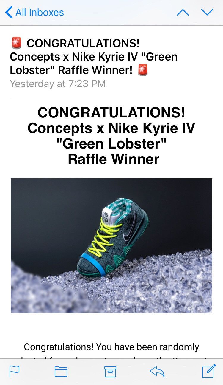 Nike kyrie green lobster deals