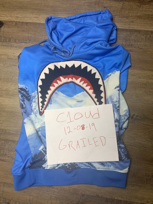 Hudson shark outlet mouth hoodie