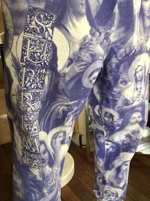 Supreme Supreme Jesus and Mary Sweatpants Purple SS18 Medium (32