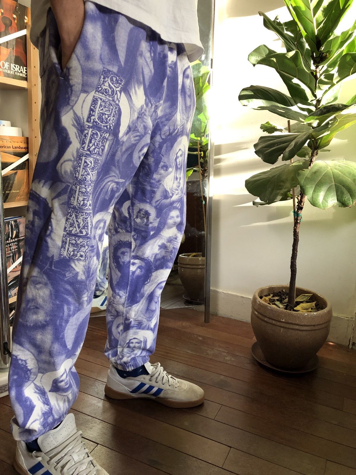 Supreme jesus and hot sale mary sweatpants