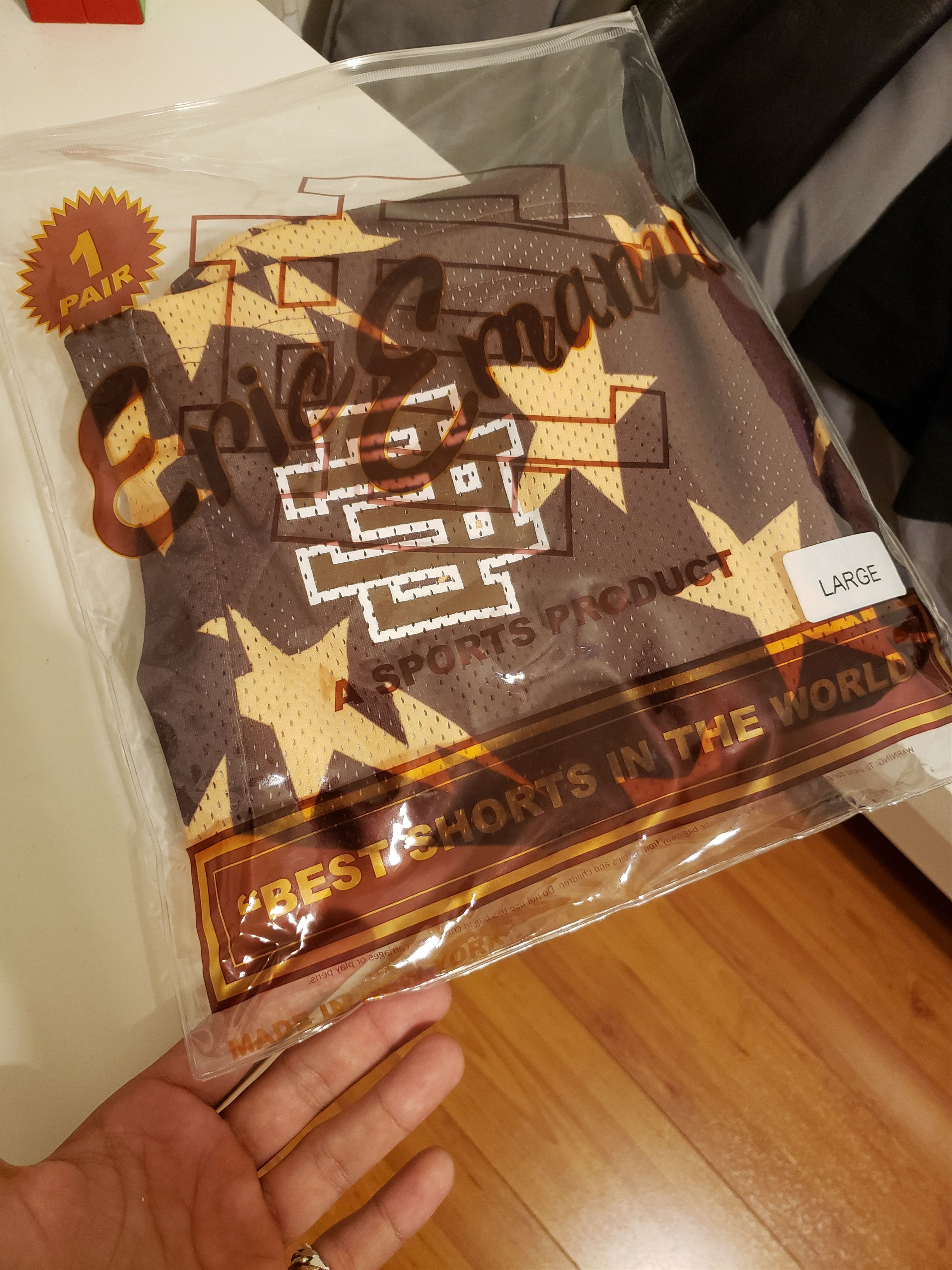 Bape × Eric Emanuel Bape x Eric Emanuel Miami ONLY Star Shorts Size US 32 / EU 48 - 5 Thumbnail