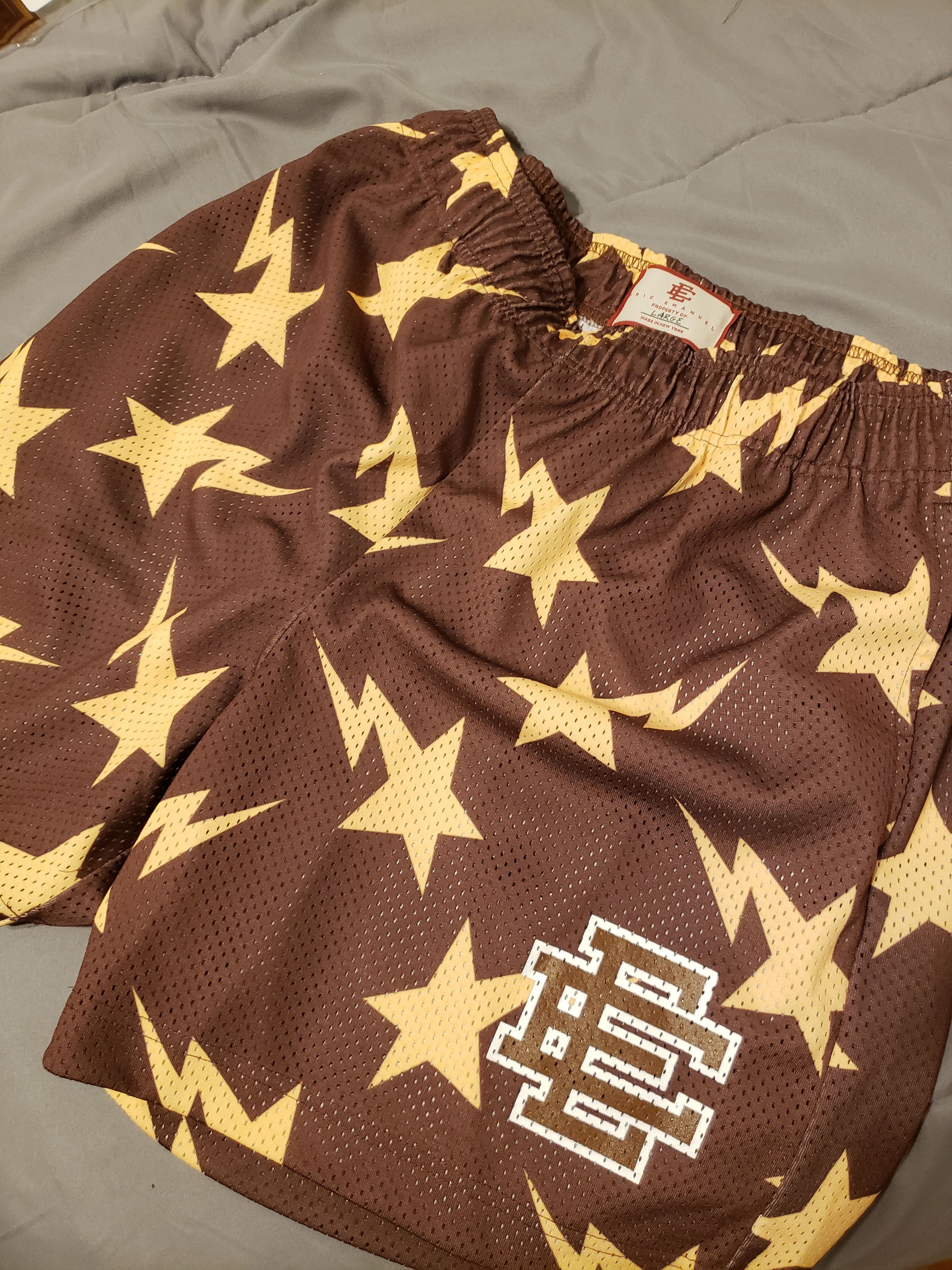 Bape × Eric Emanuel Bape x Eric Emanuel Miami ONLY Star Shorts Size US 32 / EU 48 - 1 Thumbnail