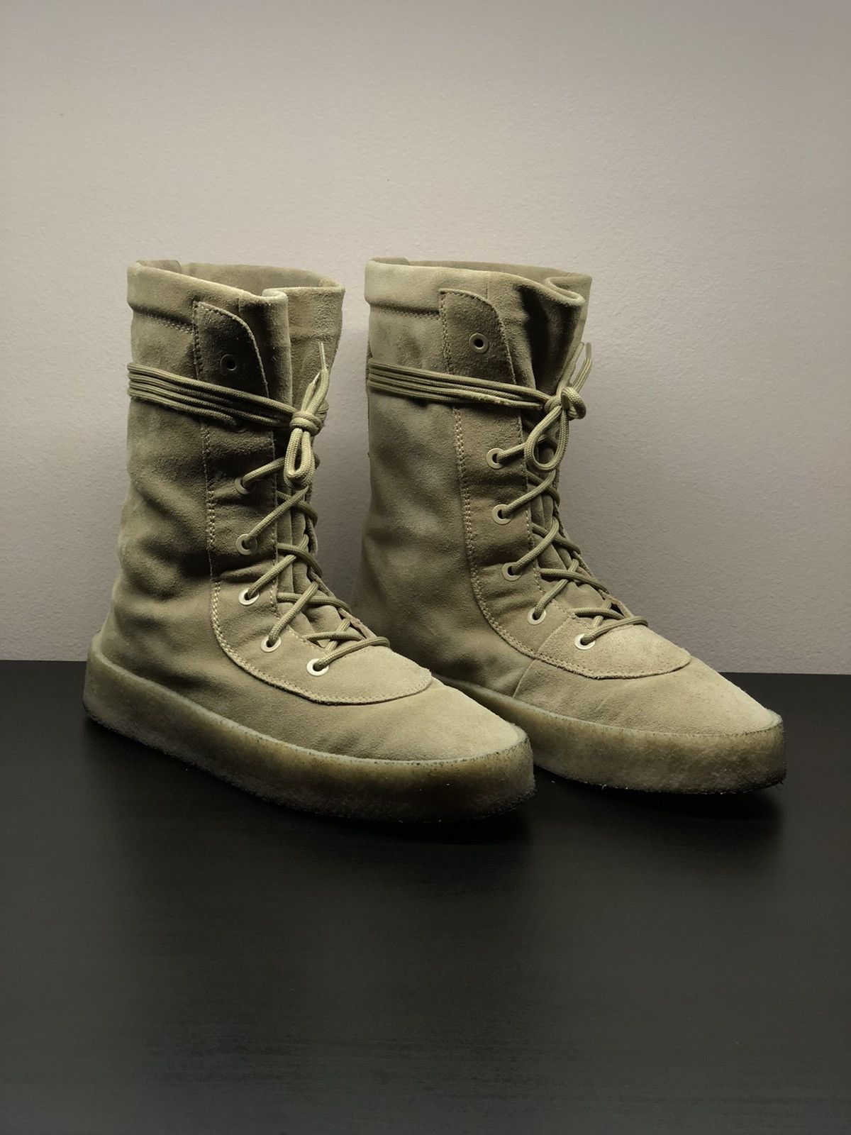 Kanye West Wears Yeezy Season 2 Crepe Boots In Paris [PHOTOS] – Footwear  News