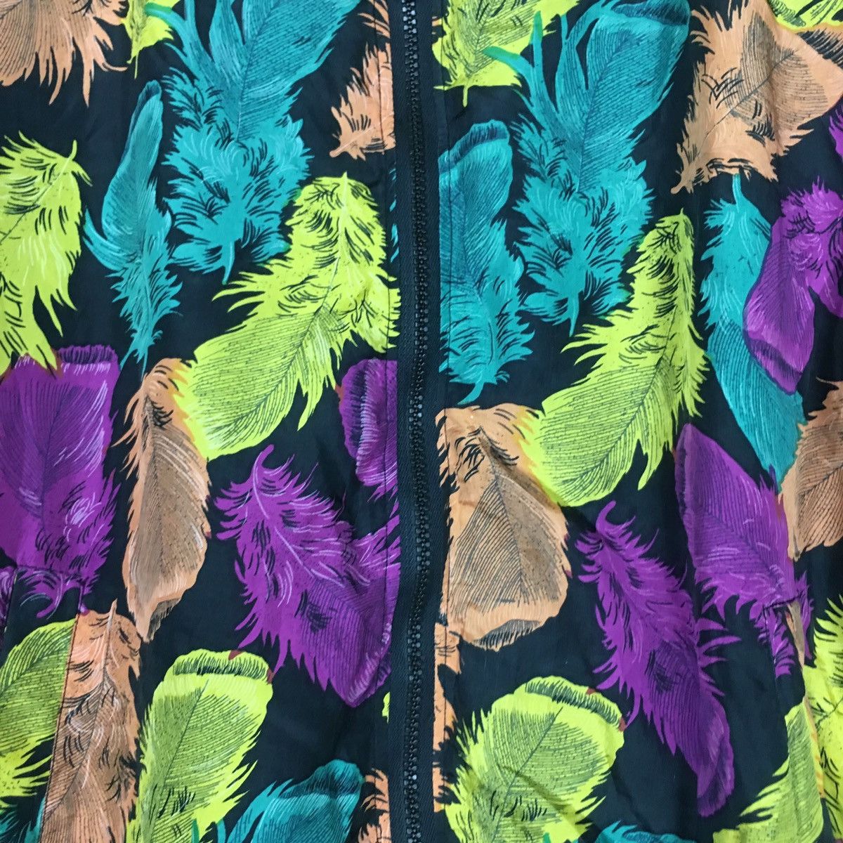 Vintage Vtg STC Silk Bomber Jacket Size US M / EU 48-50 / 2 - 4 Thumbnail