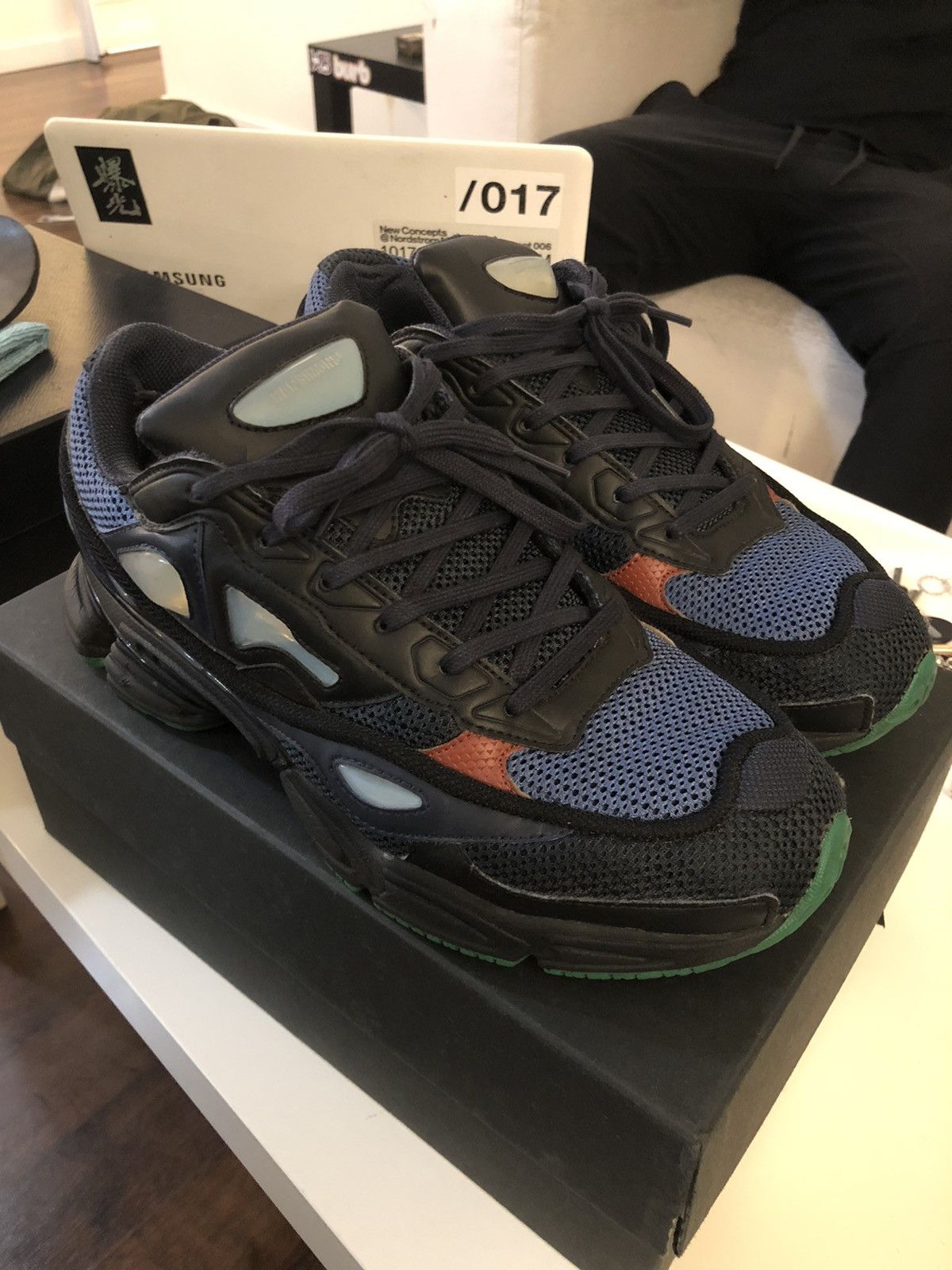 raf simons night marine