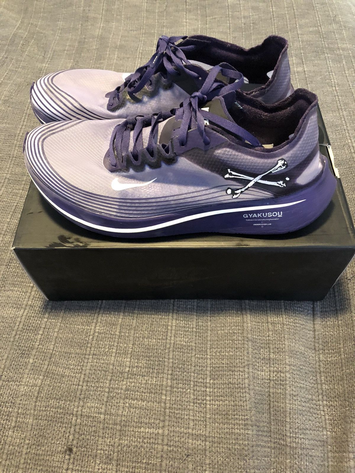 Gyakusou x Zoom Fly SP Ink 2018 + Box! (Nike x Undercover)