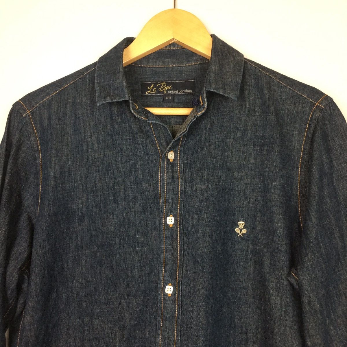 Le Bac by United Bambo Indigo Blue Denim Shirt