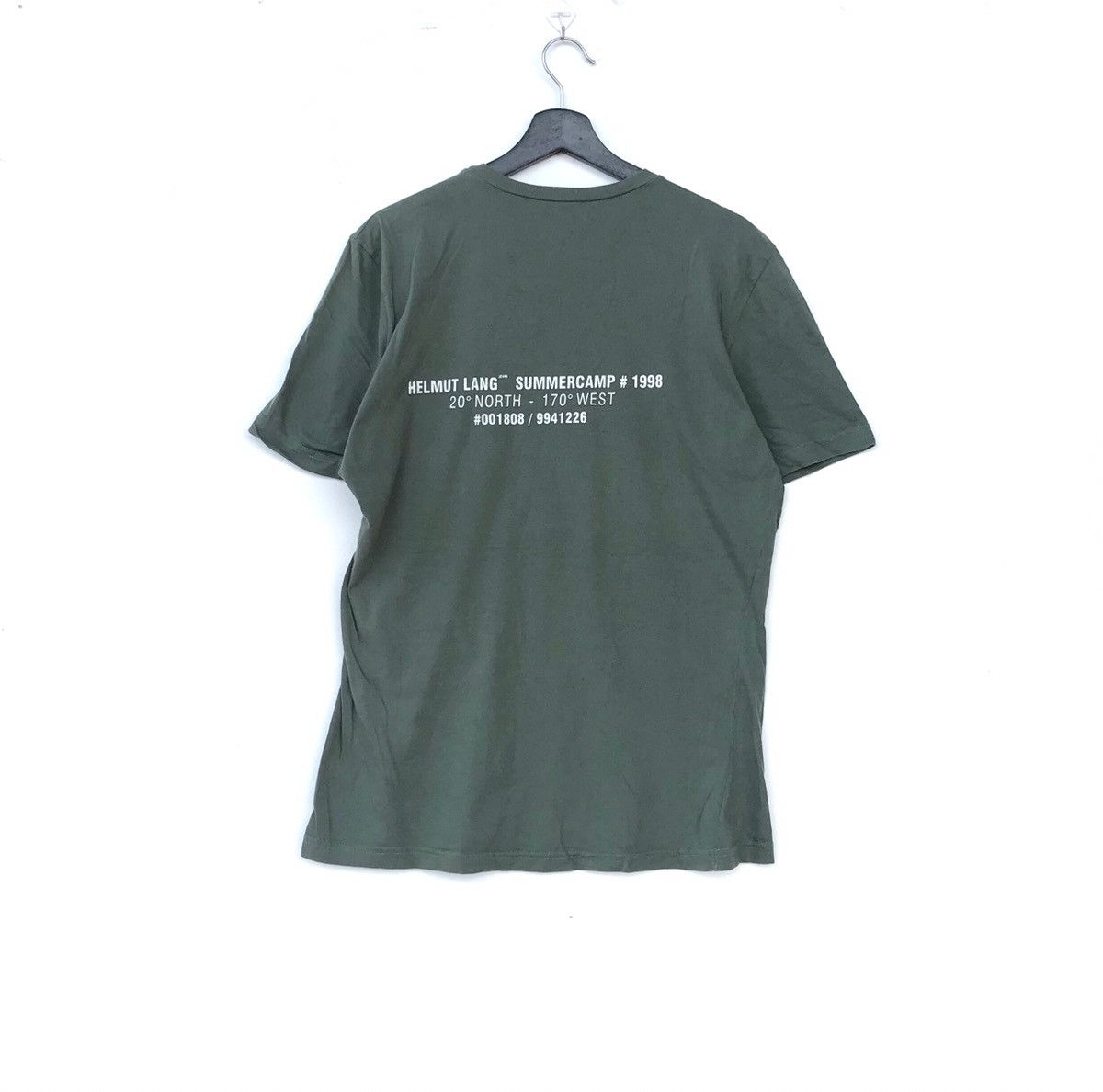 Helmut Lang × Vintage OG! HELMUT LANG #1998 Summer camp tees