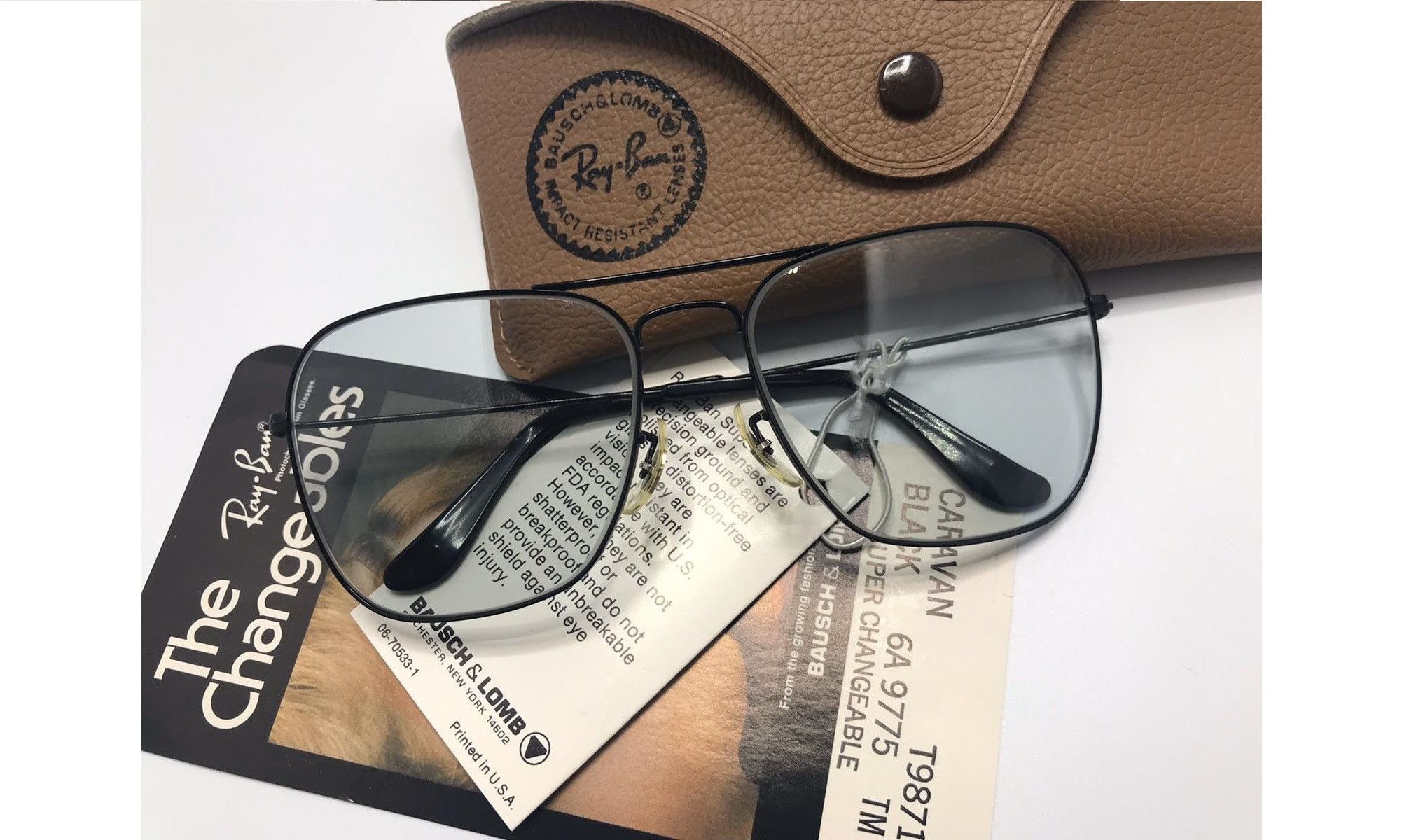 Ray ban caravan vintage sales