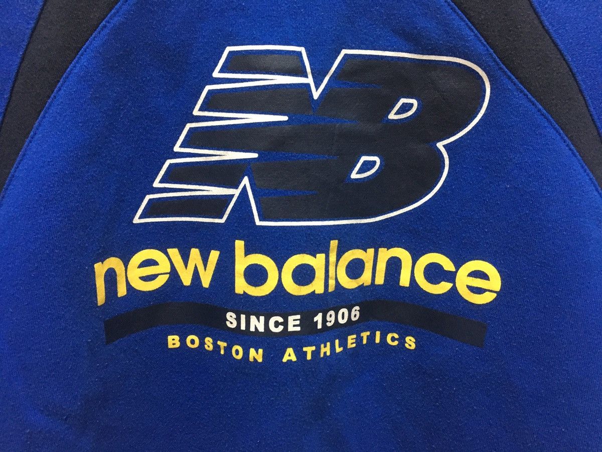 New Balance × Vintage Vintage New Balance Crewneck Sweatshirt Pullover Sweater Size US S / EU 44-46 / 1 - 2 Thumbnail