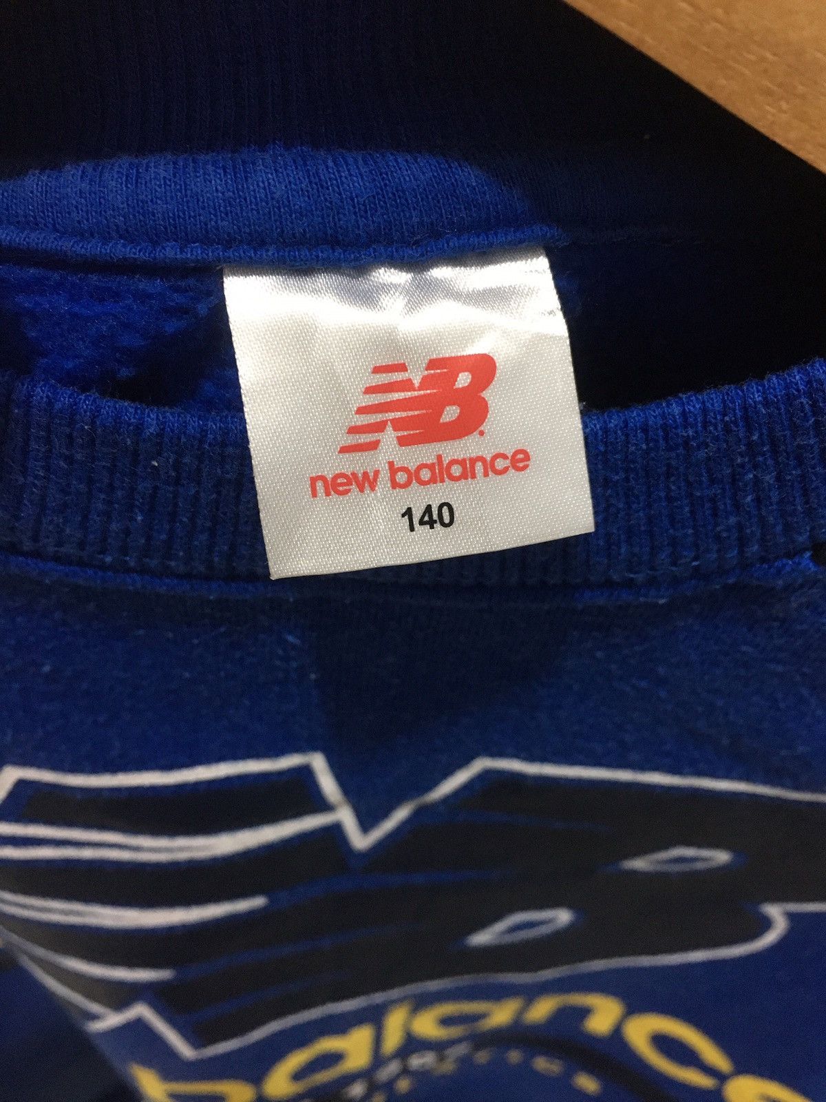 New Balance × Vintage Vintage New Balance Crewneck Sweatshirt Pullover Sweater Size US S / EU 44-46 / 1 - 3 Thumbnail