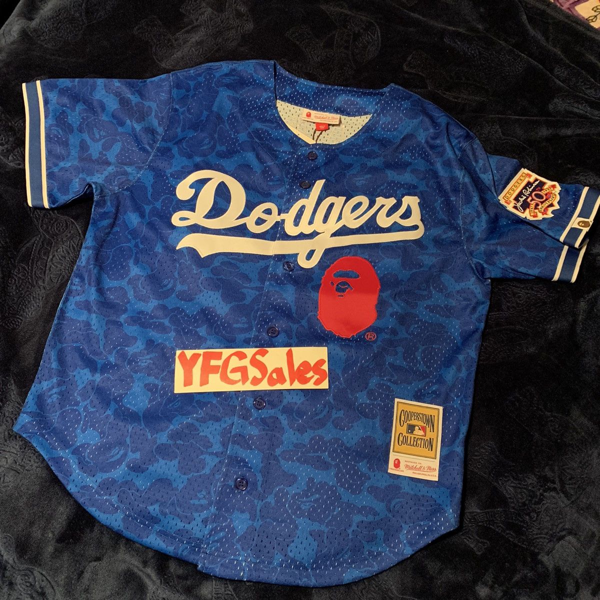 Los Angeles Dodgers on X: Coming soon BAPE x MITCHELL & NESS 🔥   / X