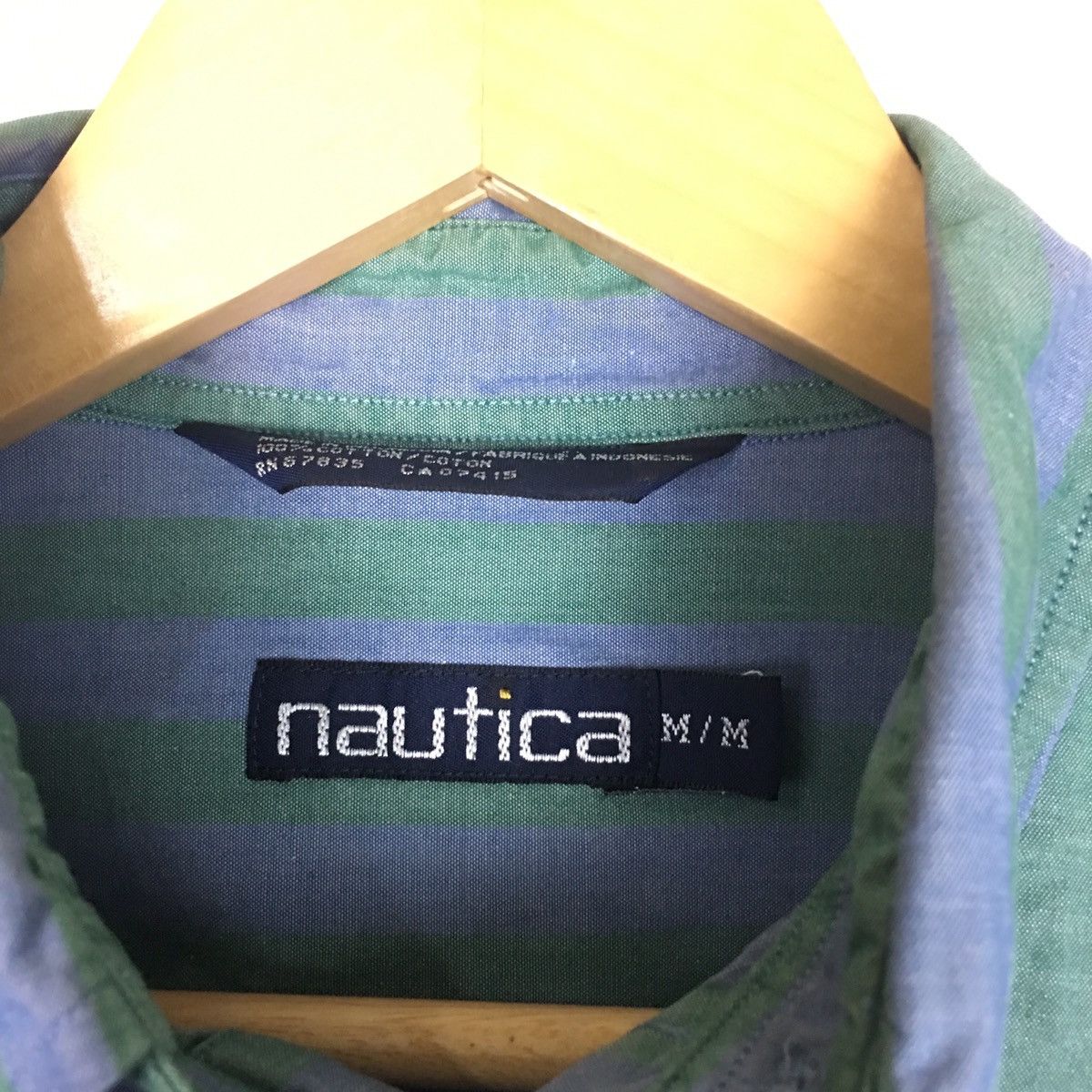 Nautica Nautica Vertical Striped Button Front Shirt Size US M / EU 48-50 / 2 - 4 Thumbnail