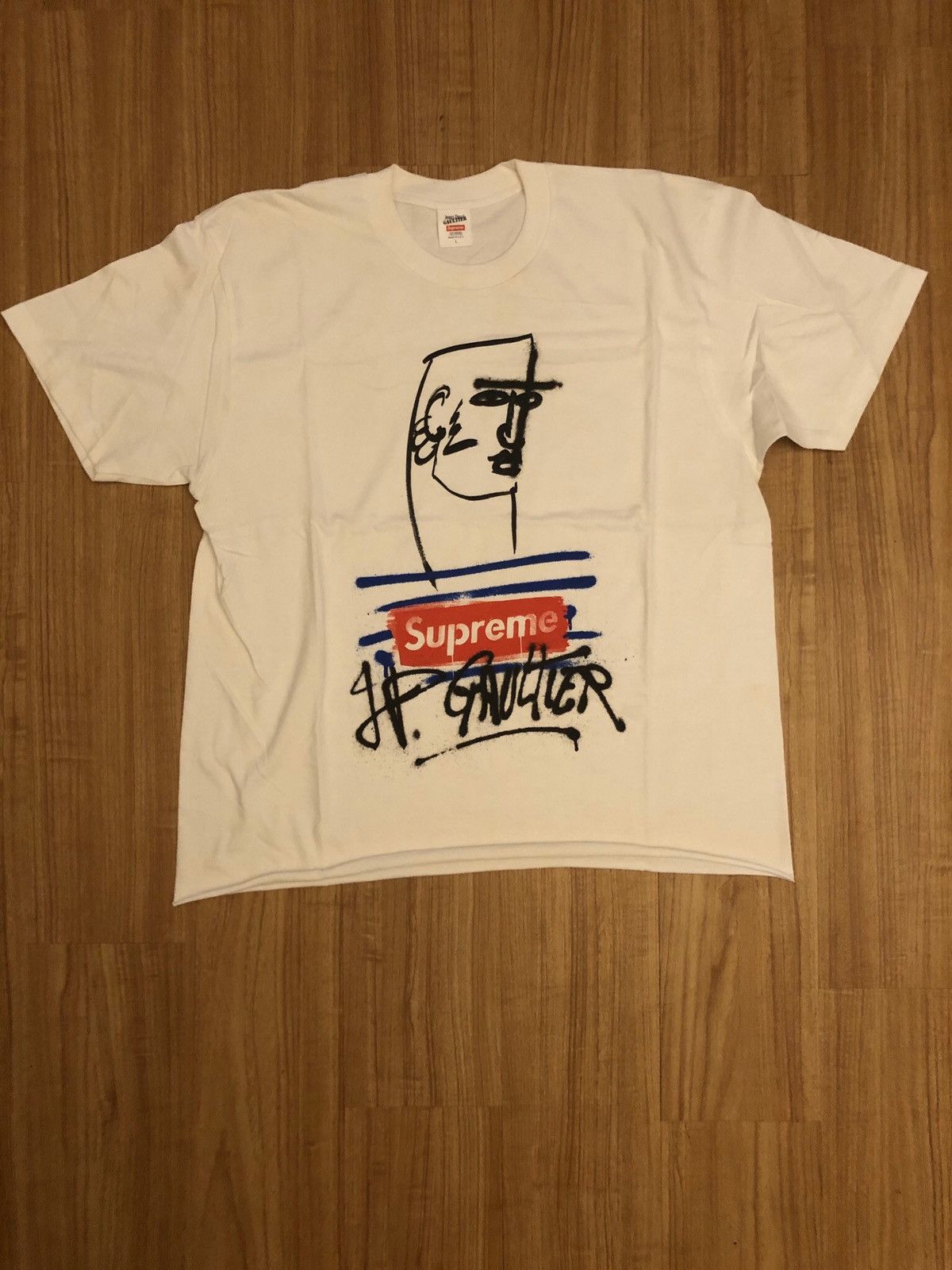 Jean Paul Gaultier Box Logo Supreme X Jean Paul Gaultier Box Logo