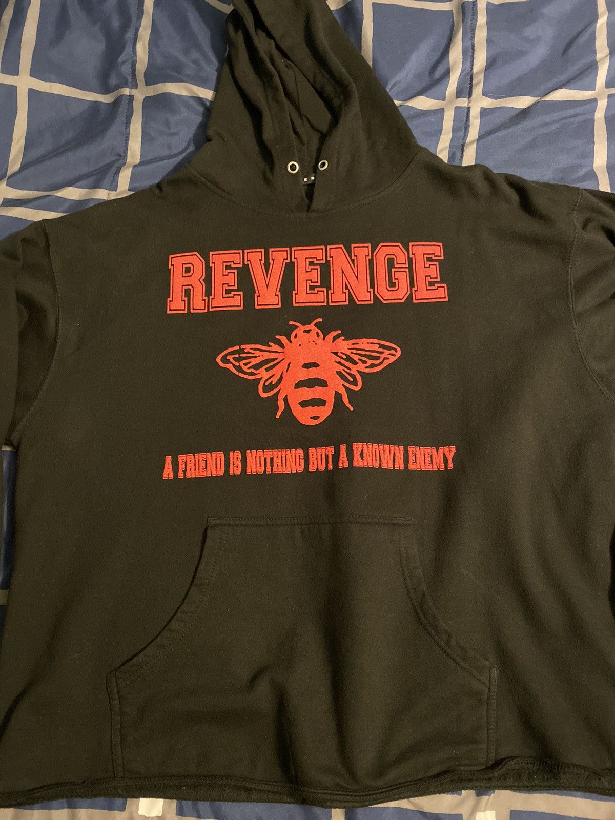 Revenge Revenge Black Friend Hoodie Size US XL / EU 56 / 4 - 1 Thumbnail
