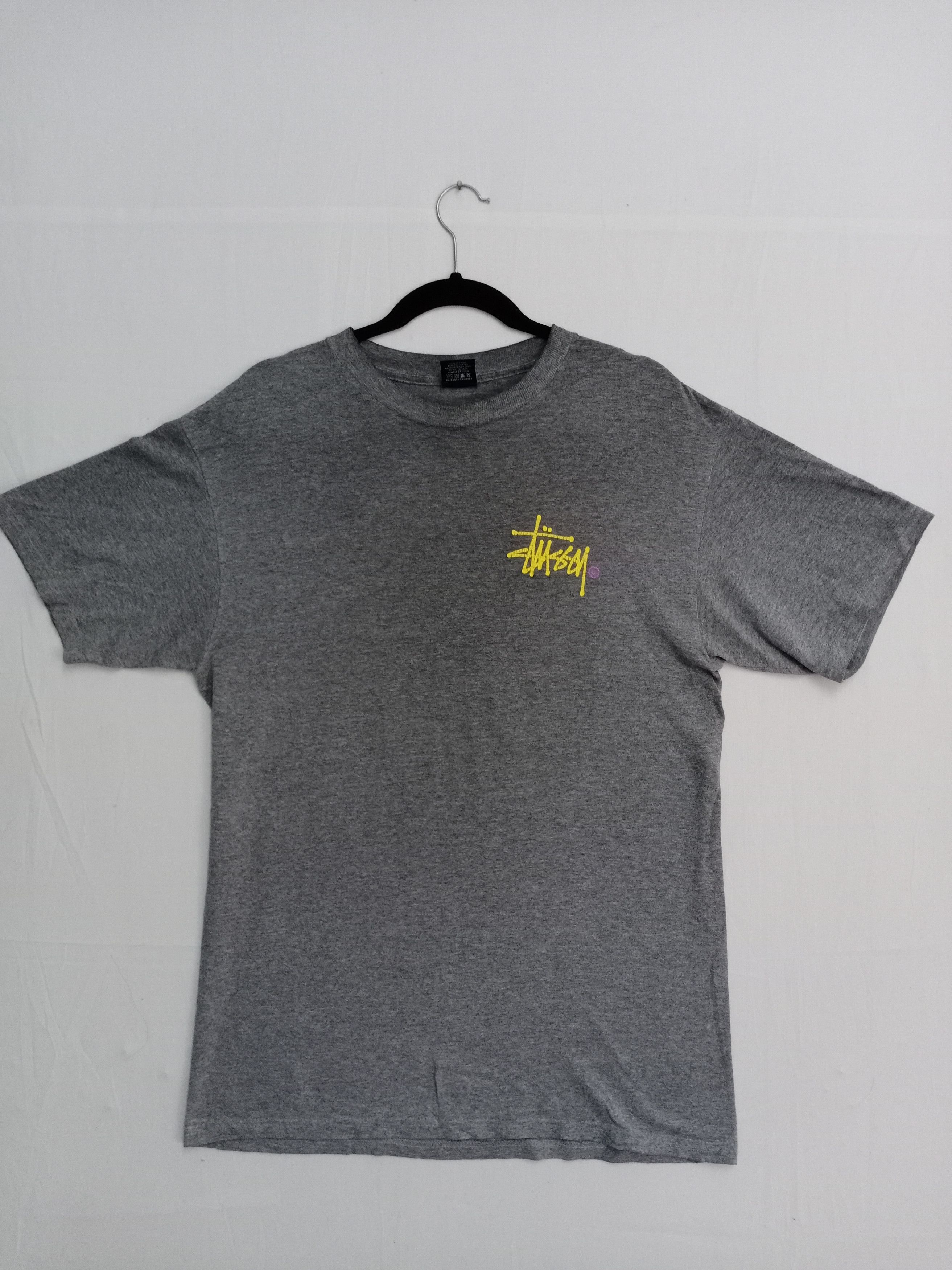 Stussy × Vintage 💥💥Vintage 90s STUSSY Big Logo at Back tshirt Size US M / EU 48-50 / 2 - 1 Thumbnail