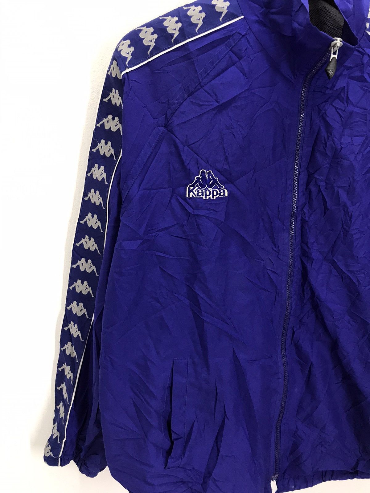 Kappa 90s Kappa Side tape Big Logo track jacket not gosha Size US L / EU 52-54 / 3 - 4 Thumbnail