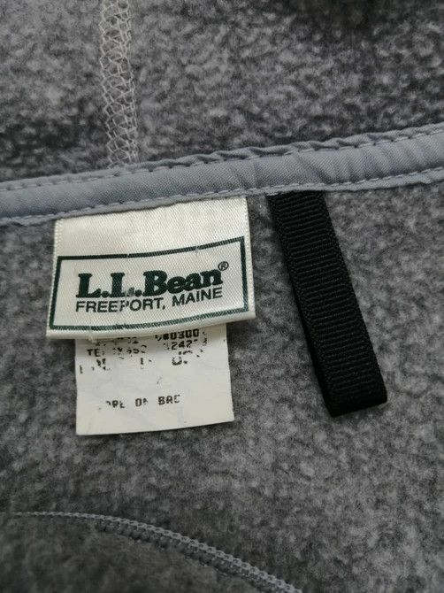 L.L. Bean 🔥RARE! LL Bean Big Logo Fleece/ Polyester Pullover Size US XL / EU 56 / 4 - 3 Thumbnail