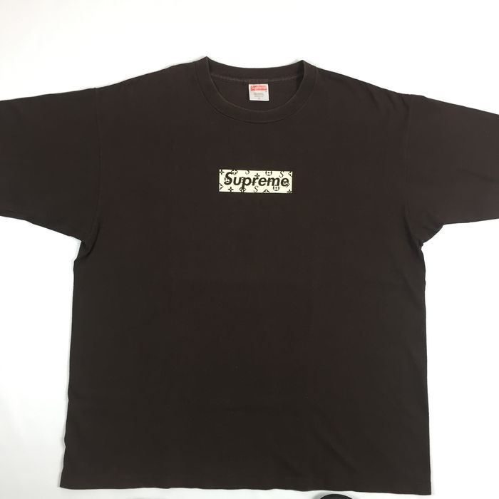 Supreme Supreme monogram box logo tee | Grailed