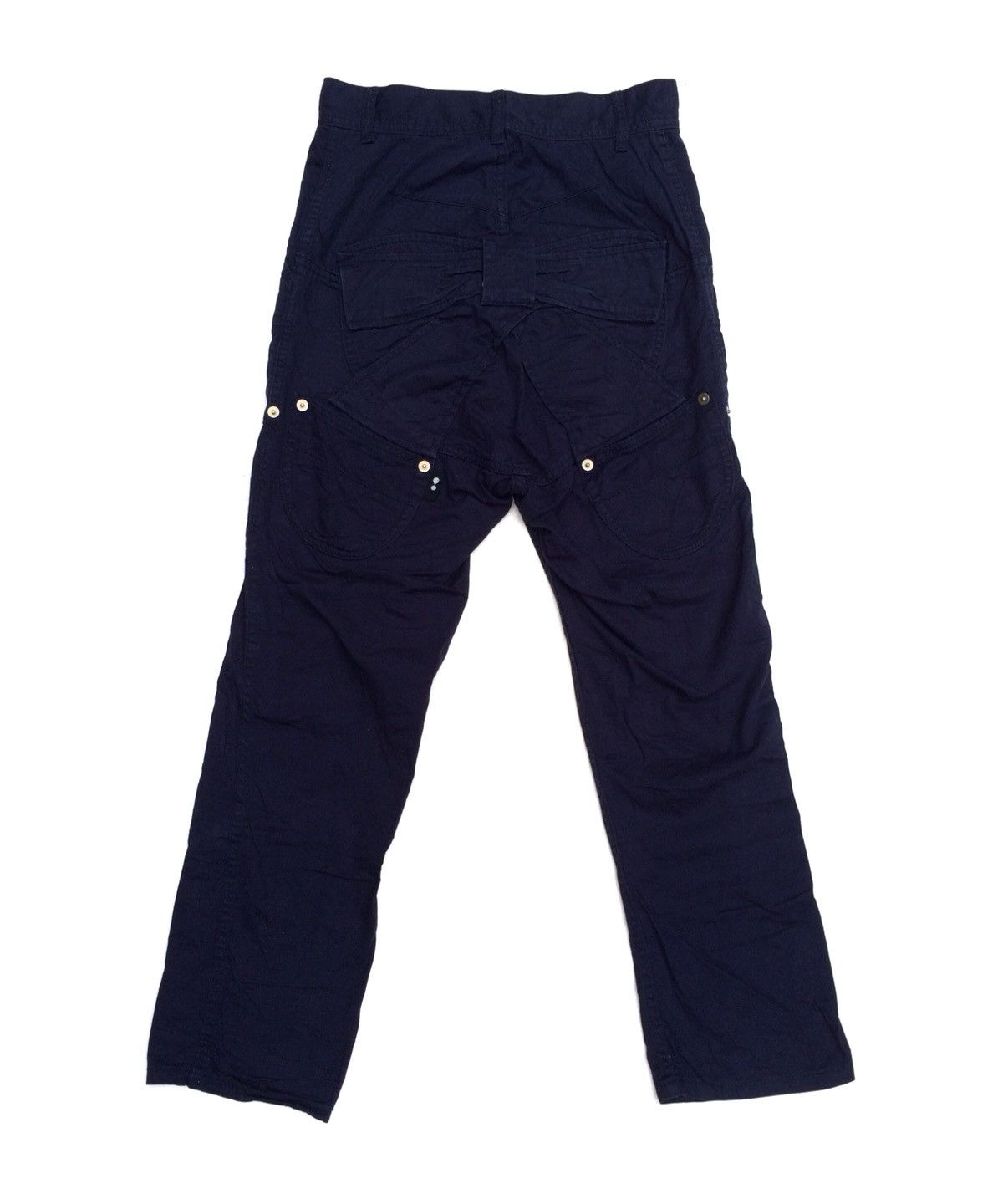 Indigo × Japanese Brand × mercibeaucoup Ex Issey Miyake Designer Mercibeaucoup Jevous Enprie Pant Size US 29 - 2 Thumbnail