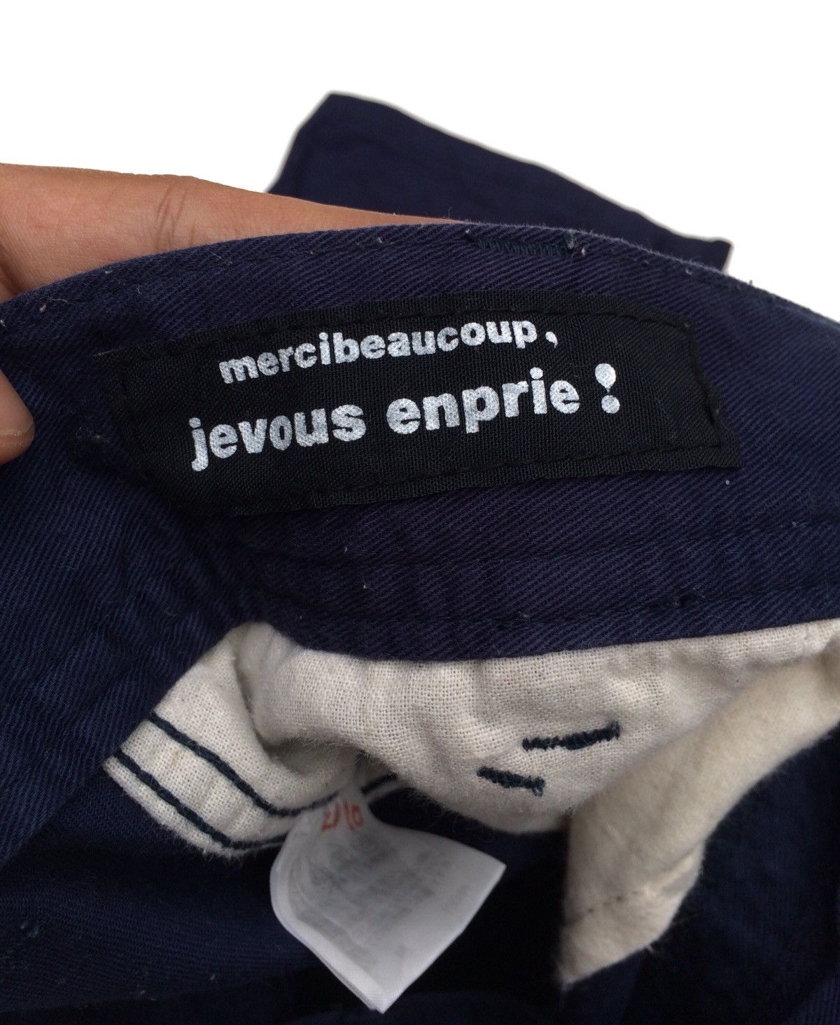 Indigo × Japanese Brand × mercibeaucoup Ex Issey Miyake Designer Mercibeaucoup Jevous Enprie Pant Size US 29 - 5 Thumbnail