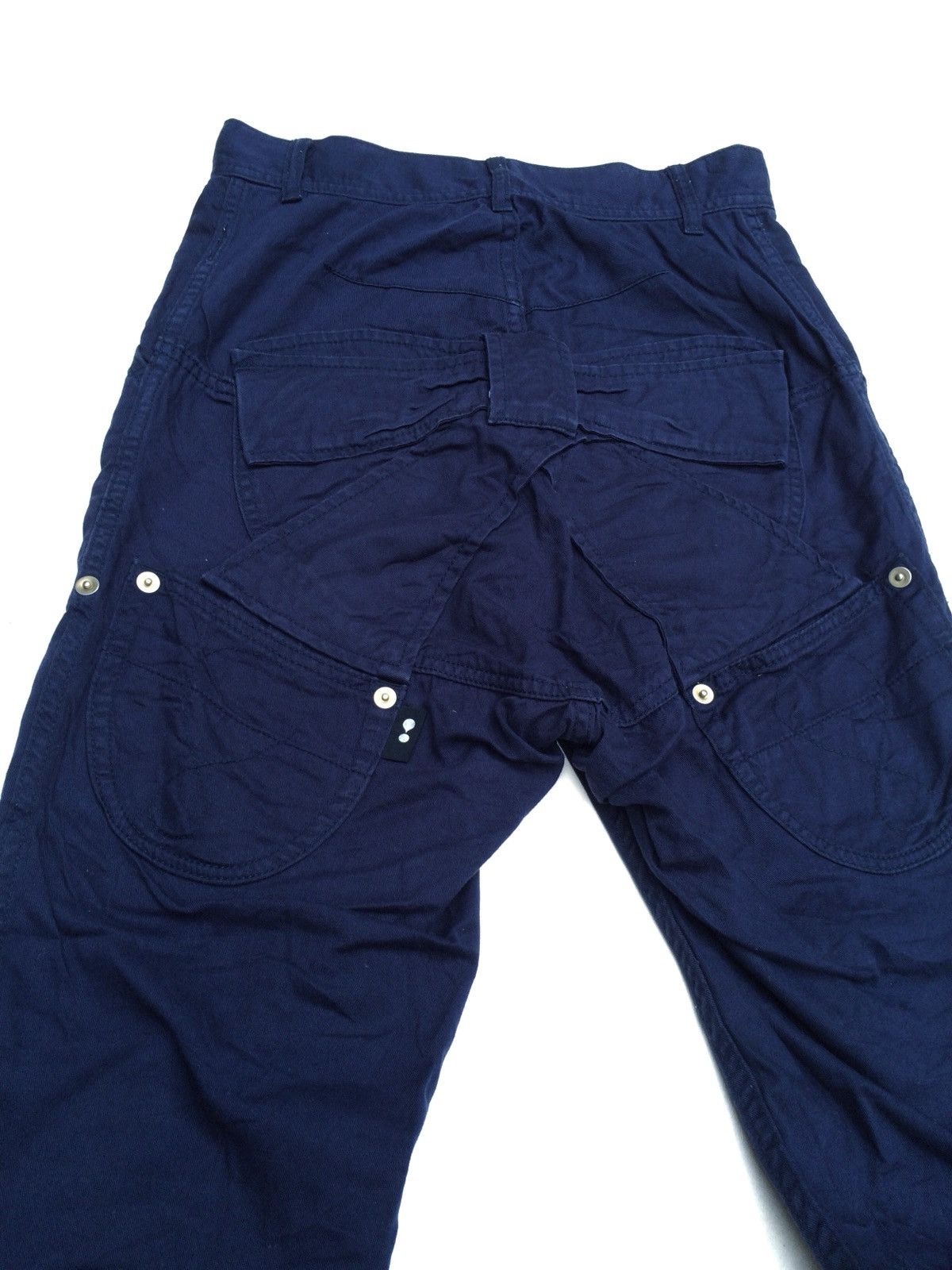 Indigo × Japanese Brand × mercibeaucoup Ex Issey Miyake Designer Mercibeaucoup Jevous Enprie Pant Size US 29 - 1 Thumbnail