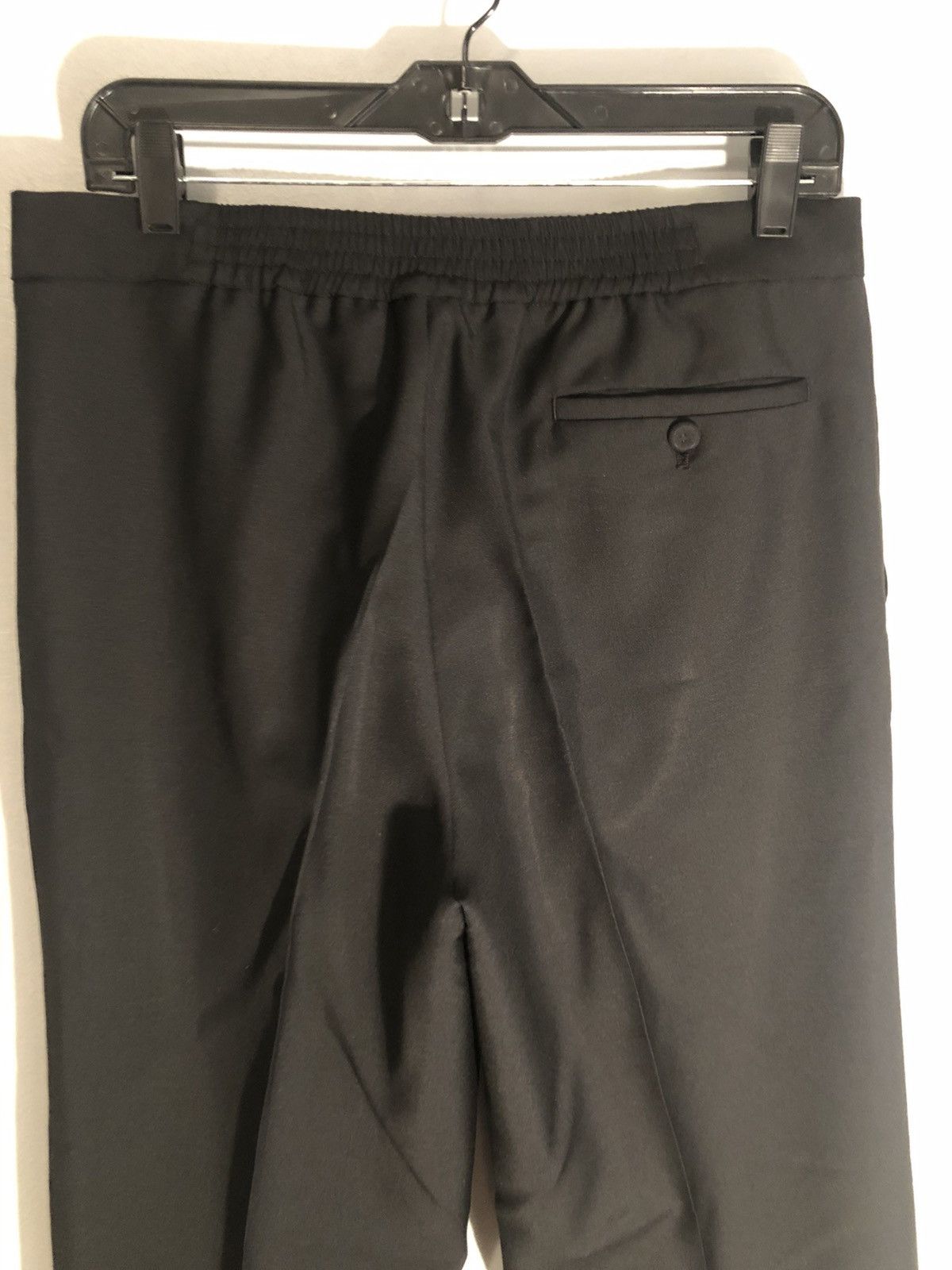 Raf Simons $685 Elastic Waist Wool Trousers Size US 32 / EU 48 - 3 Thumbnail