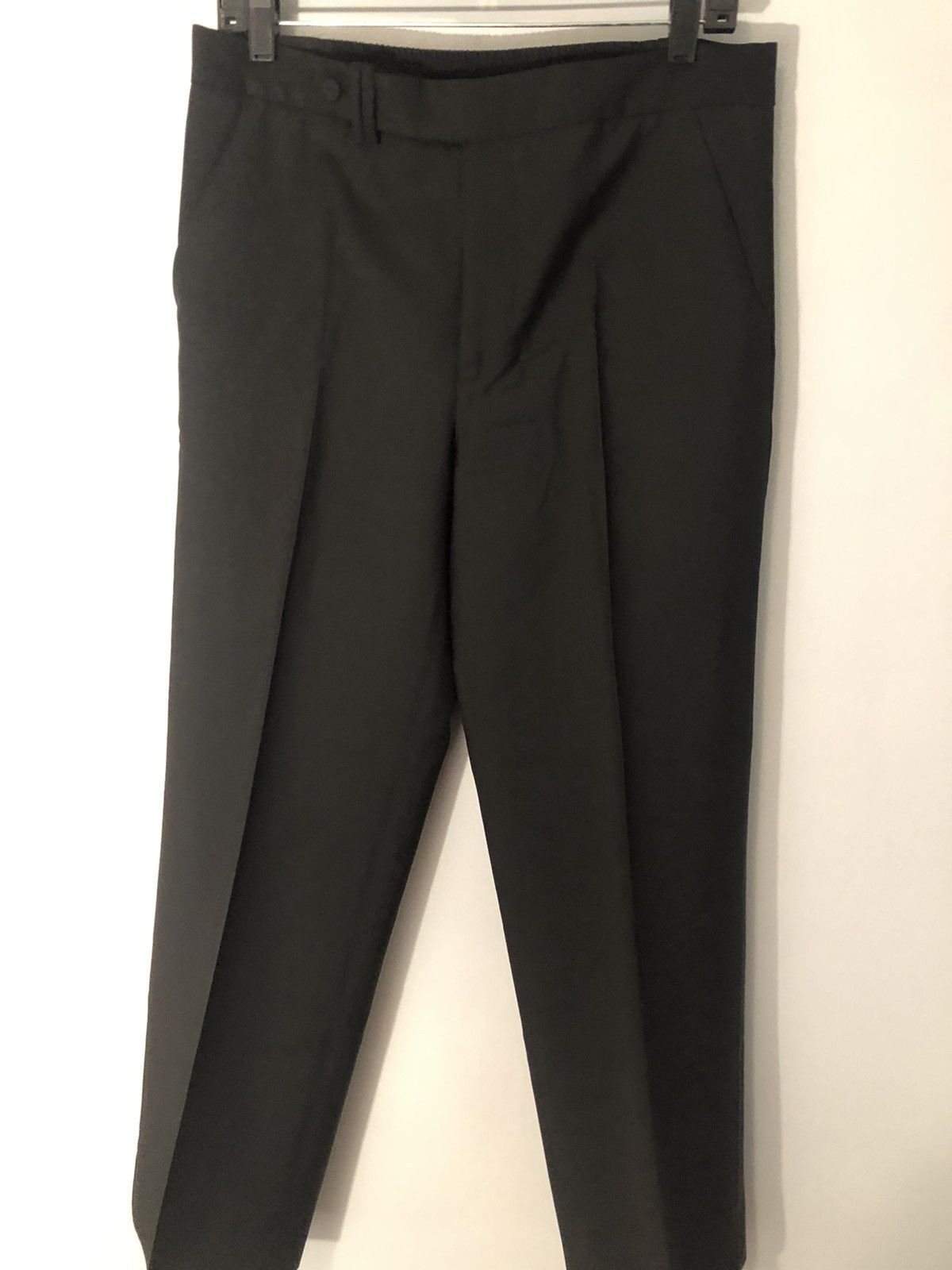 Raf Simons $685 Elastic Waist Wool Trousers Size US 32 / EU 48 - 1 Thumbnail