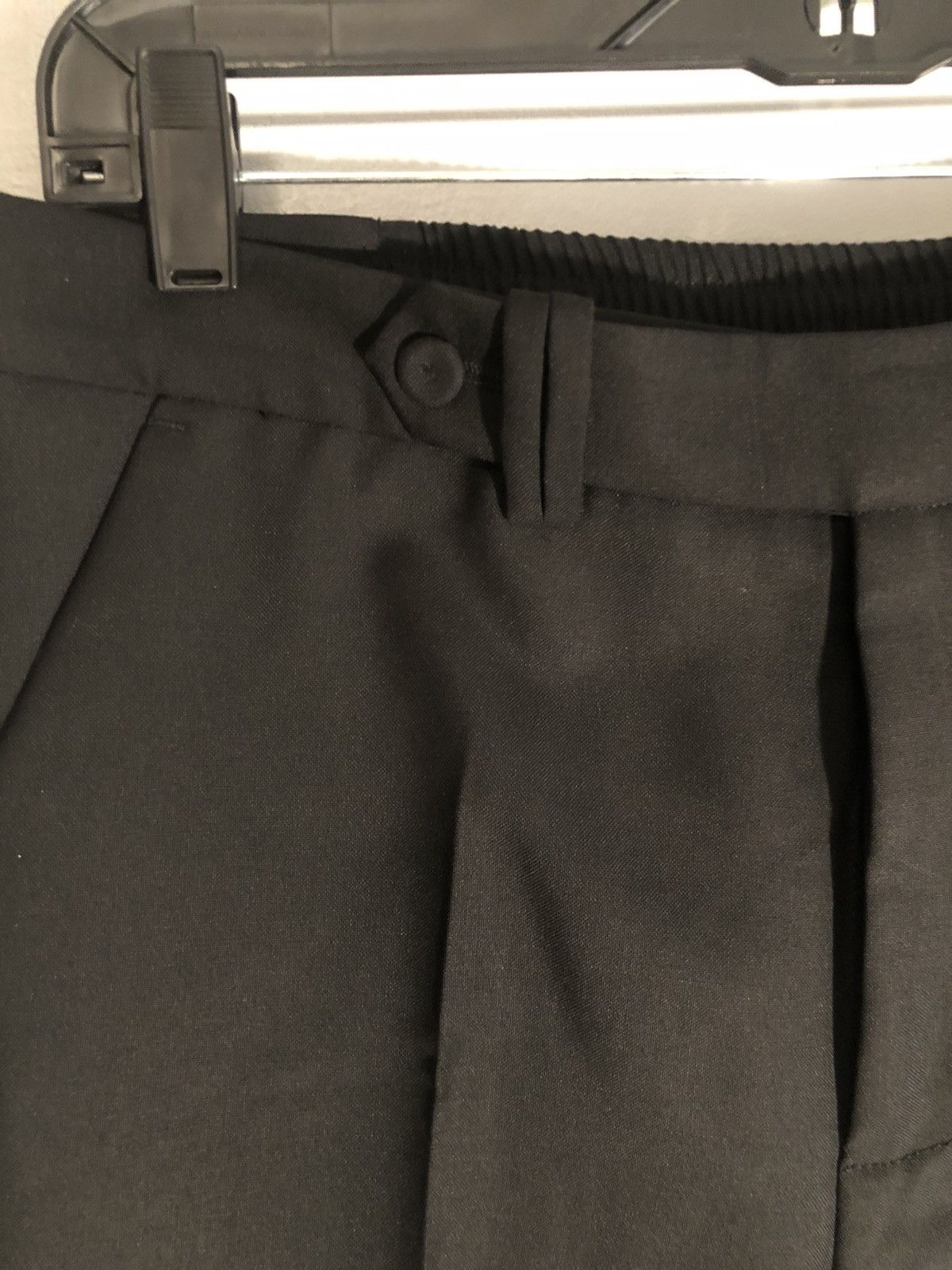 Raf Simons $685 Elastic Waist Wool Trousers Size US 32 / EU 48 - 2 Thumbnail