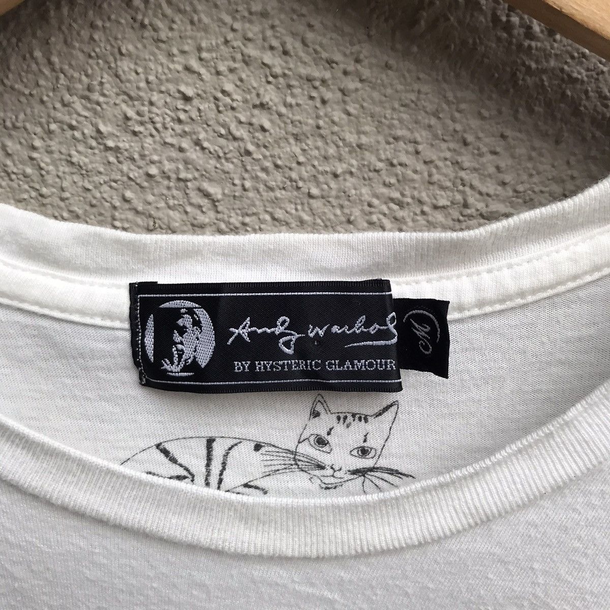 Andy Warhol × Hysteric Glamour HYSTERIC GLAMOUR japan x Andy Warhol art rare design tee Size US S / EU 44-46 / 1 - 4 Thumbnail