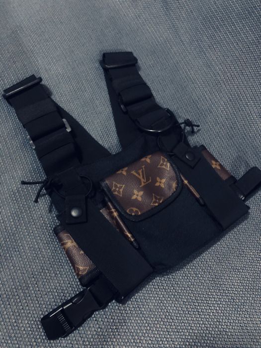 Louis Vuitton Custom made LV Military Vest Chest Rig Tactical Vest