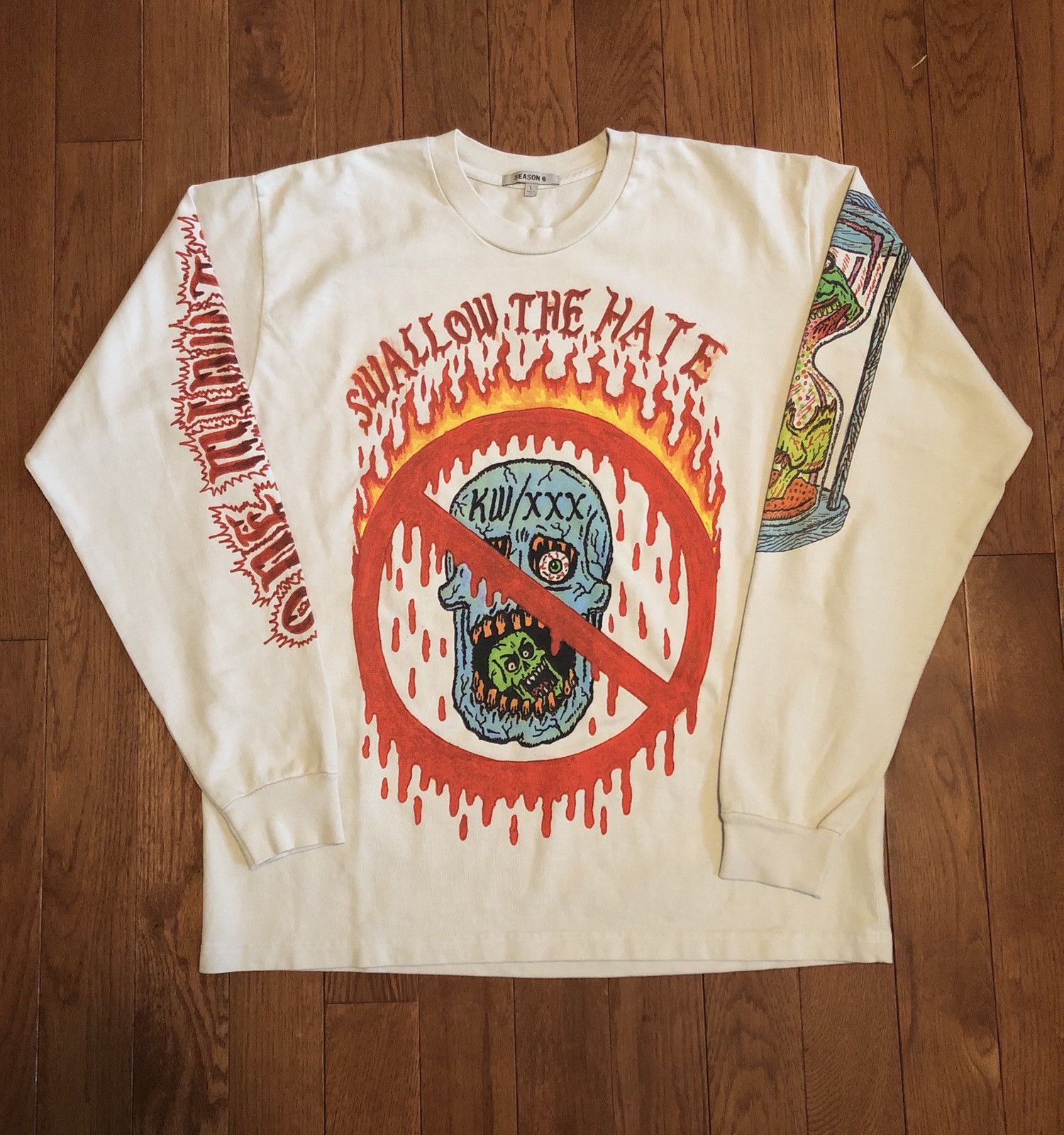 XXXTENTACION One Minute “Swallow The Hate” Long Sleeve Shirt