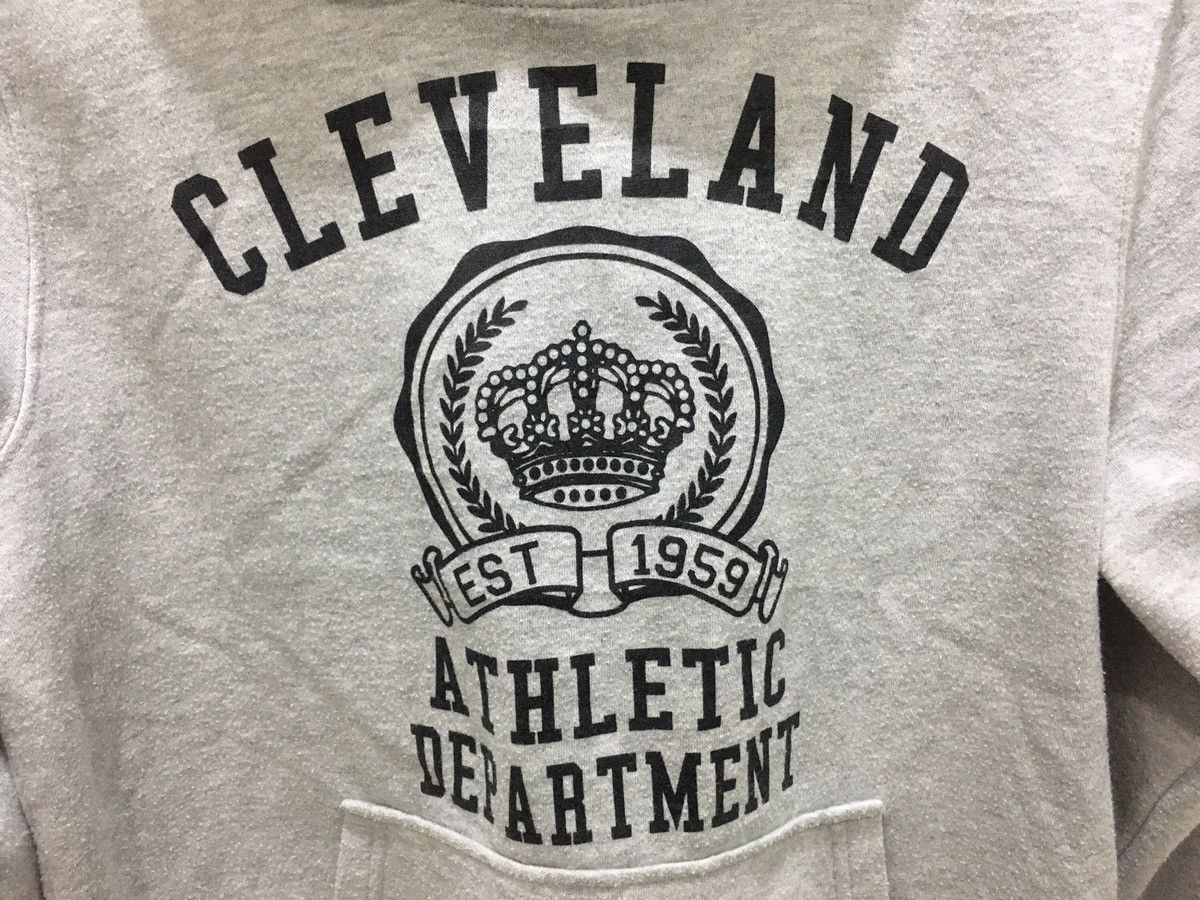 Japanese Brand Vintage Hoodie Cleveland Athletic Department EST 1959 Size US M / EU 48-50 / 2 - 2 Thumbnail