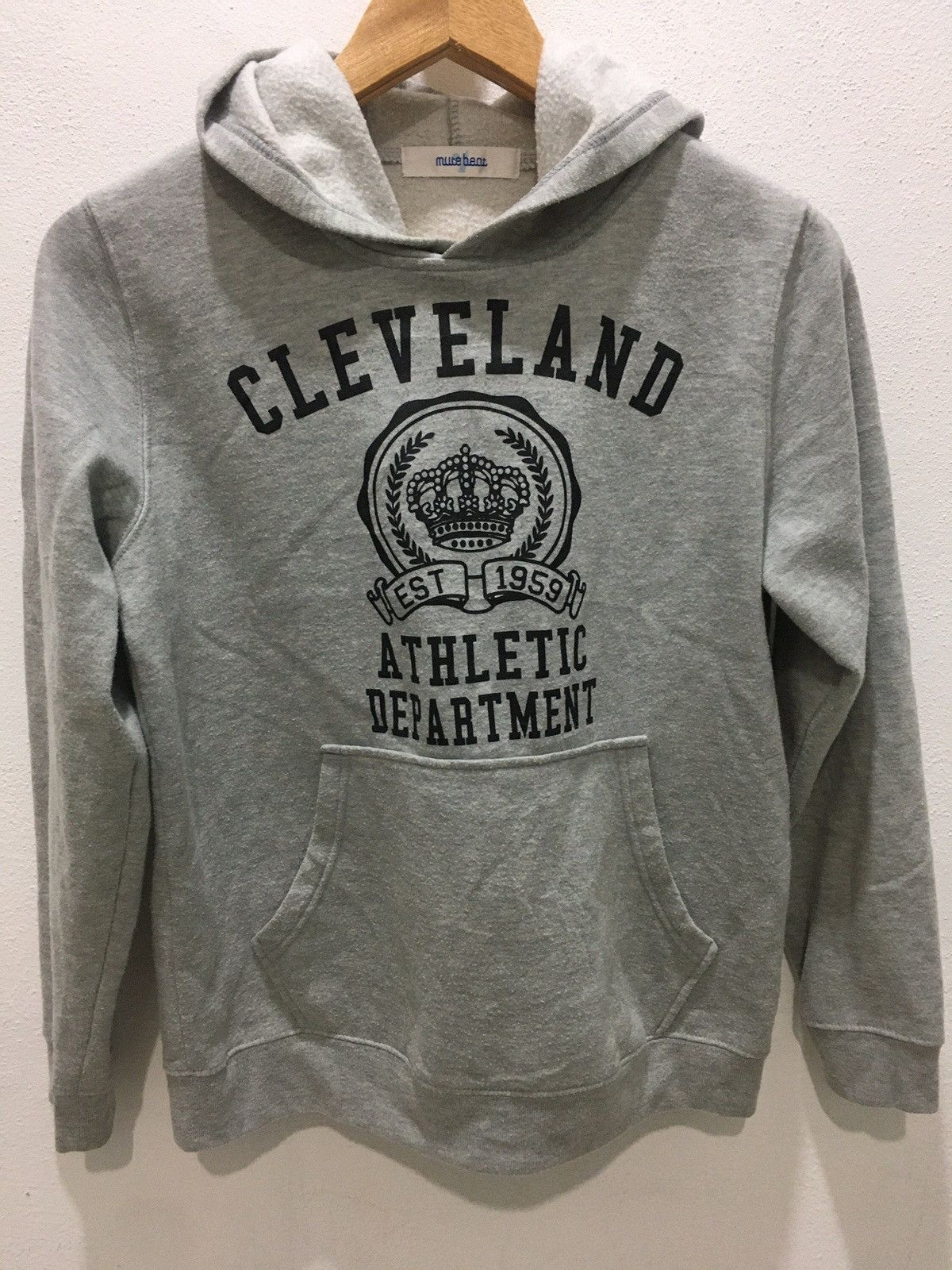 Japanese Brand Vintage Hoodie Cleveland Athletic Department EST 1959 Size US M / EU 48-50 / 2 - 1 Thumbnail