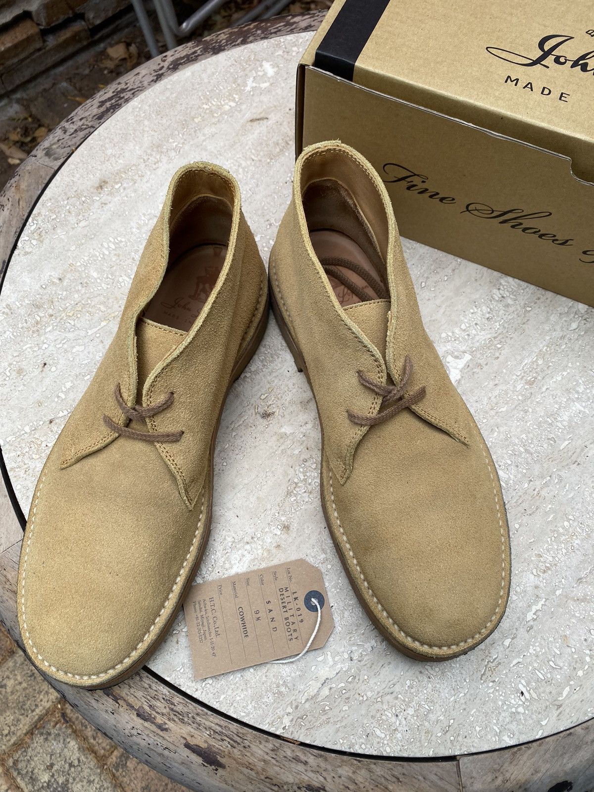 John Lofgren Military Desert Boots Chukkas Grailed