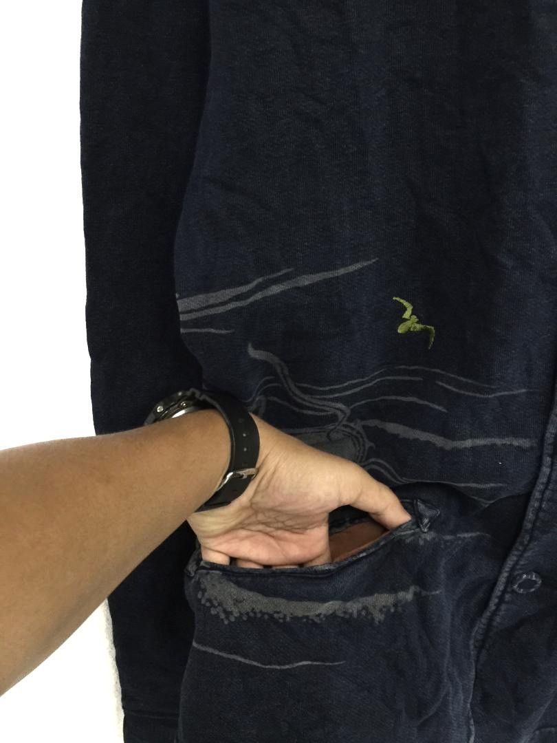Japanese Brand Verry rare long sleeve indigo skull japanese traditional Size US M / EU 48-50 / 2 - 4 Thumbnail