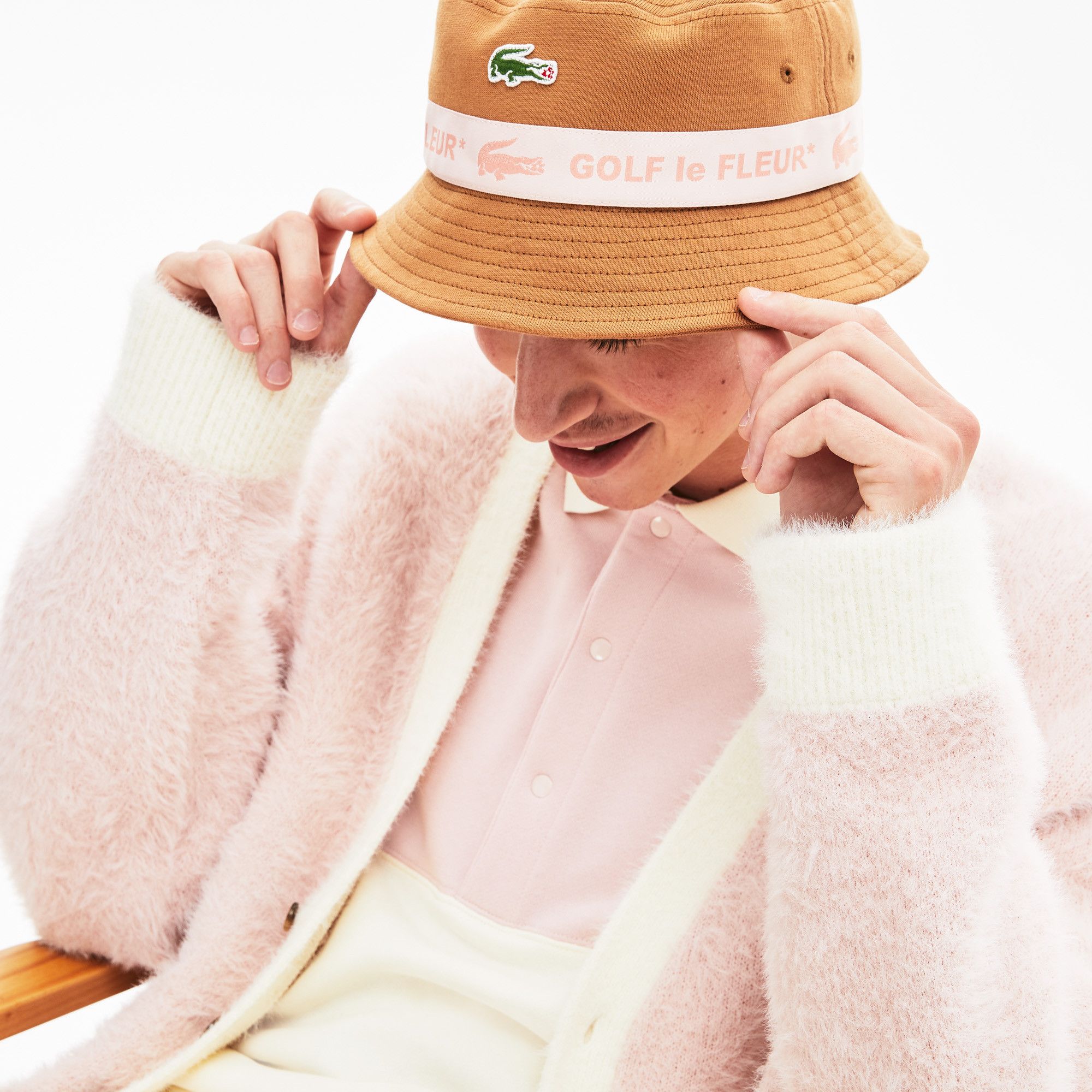 Golf Wang Lacoste Lacoste x Golf Le Fleur Bucket Hat Grailed