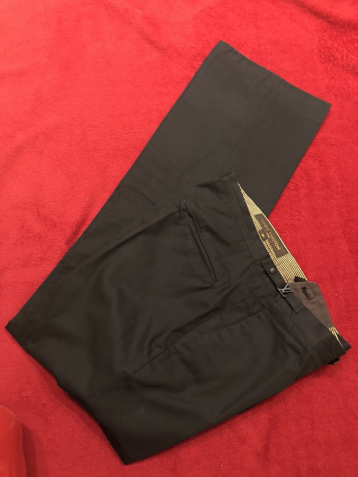 Louis Vuitton Louis Vuitton Black Pants Size US 28 / EU 44 - 12 Thumbnail