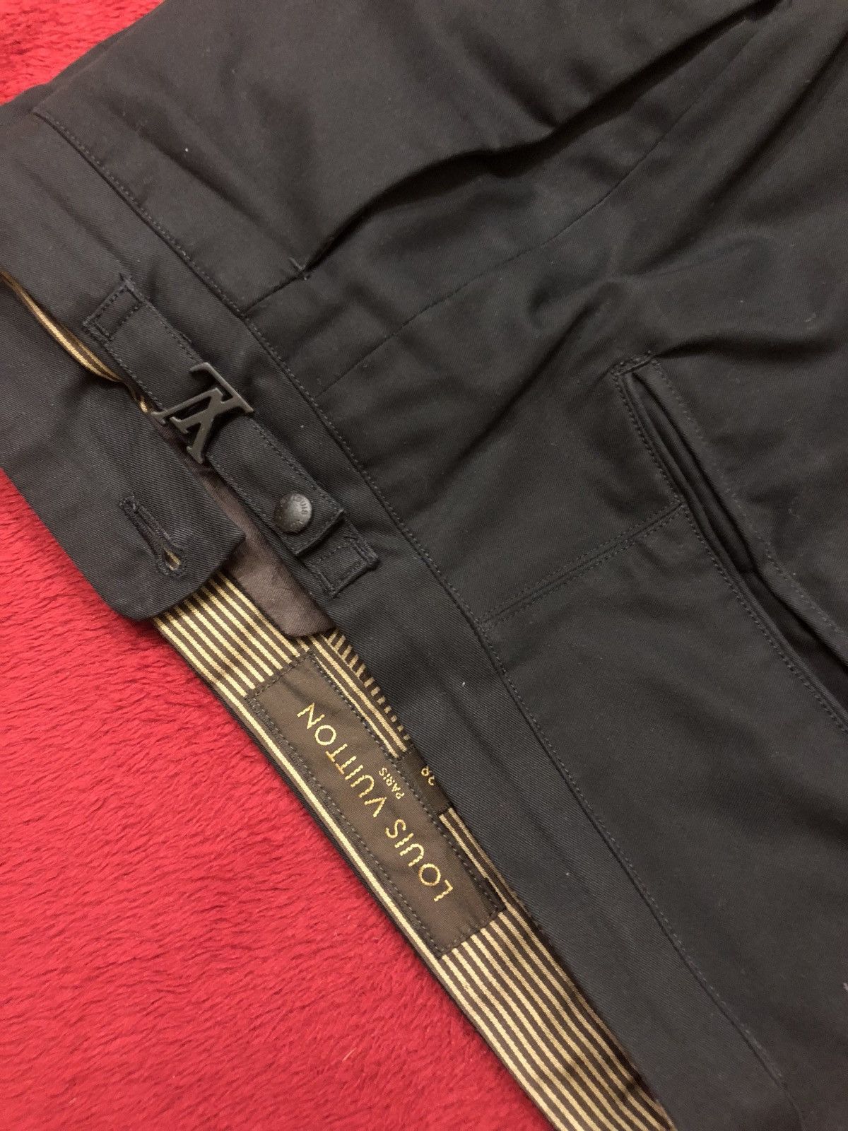 Louis Vuitton Louis Vuitton Black Pants Size US 28 / EU 44 - 9 Thumbnail