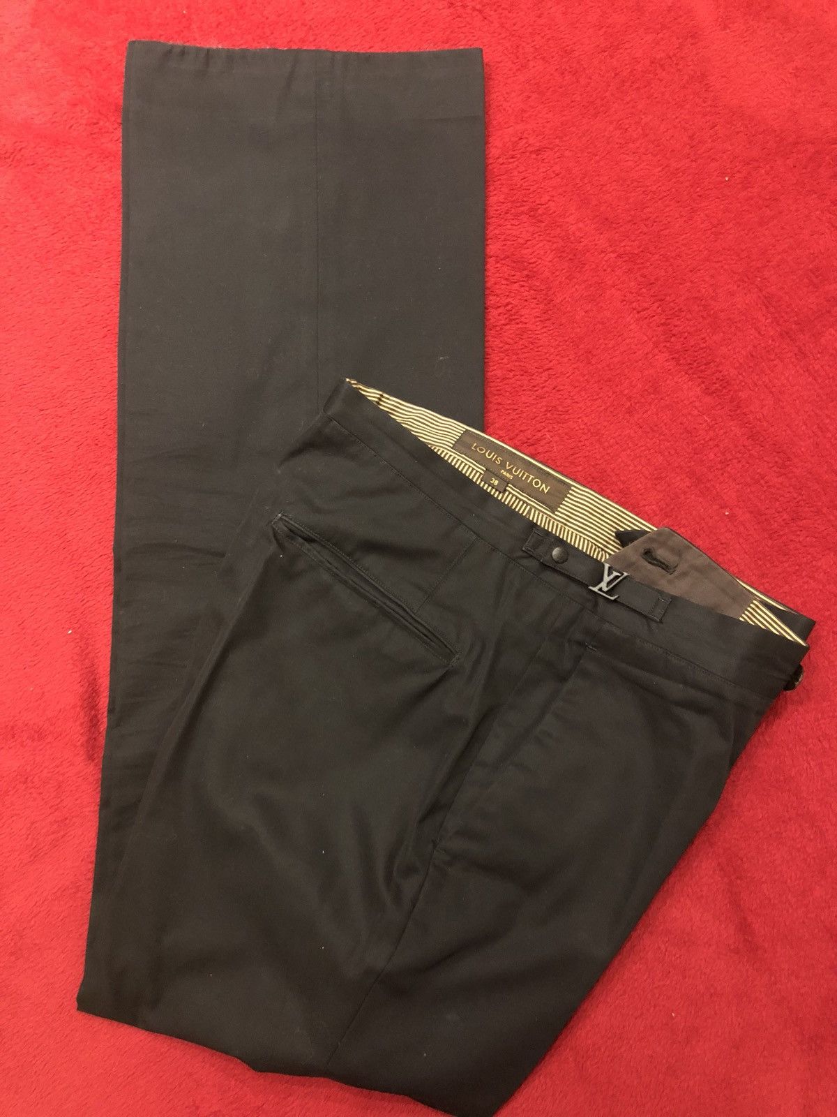 Louis Vuitton Louis Vuitton Black Pants Size US 28 / EU 44 - 13 Thumbnail