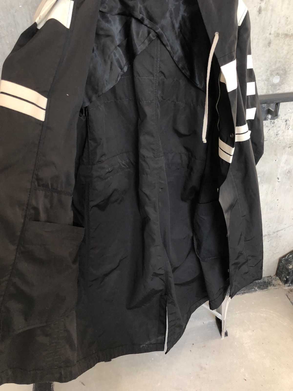 Rick Owens × Rick Owens Drkshdw Rick Owens Geo-Webbed Parka SS13 